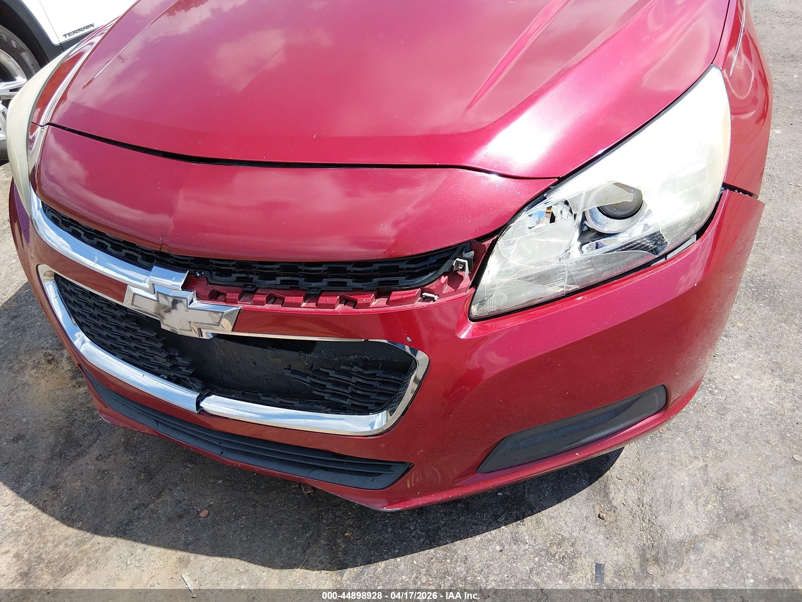 2014 Chevrolet Malibu 1lt Red vin: 1G11C5SL0EF241795