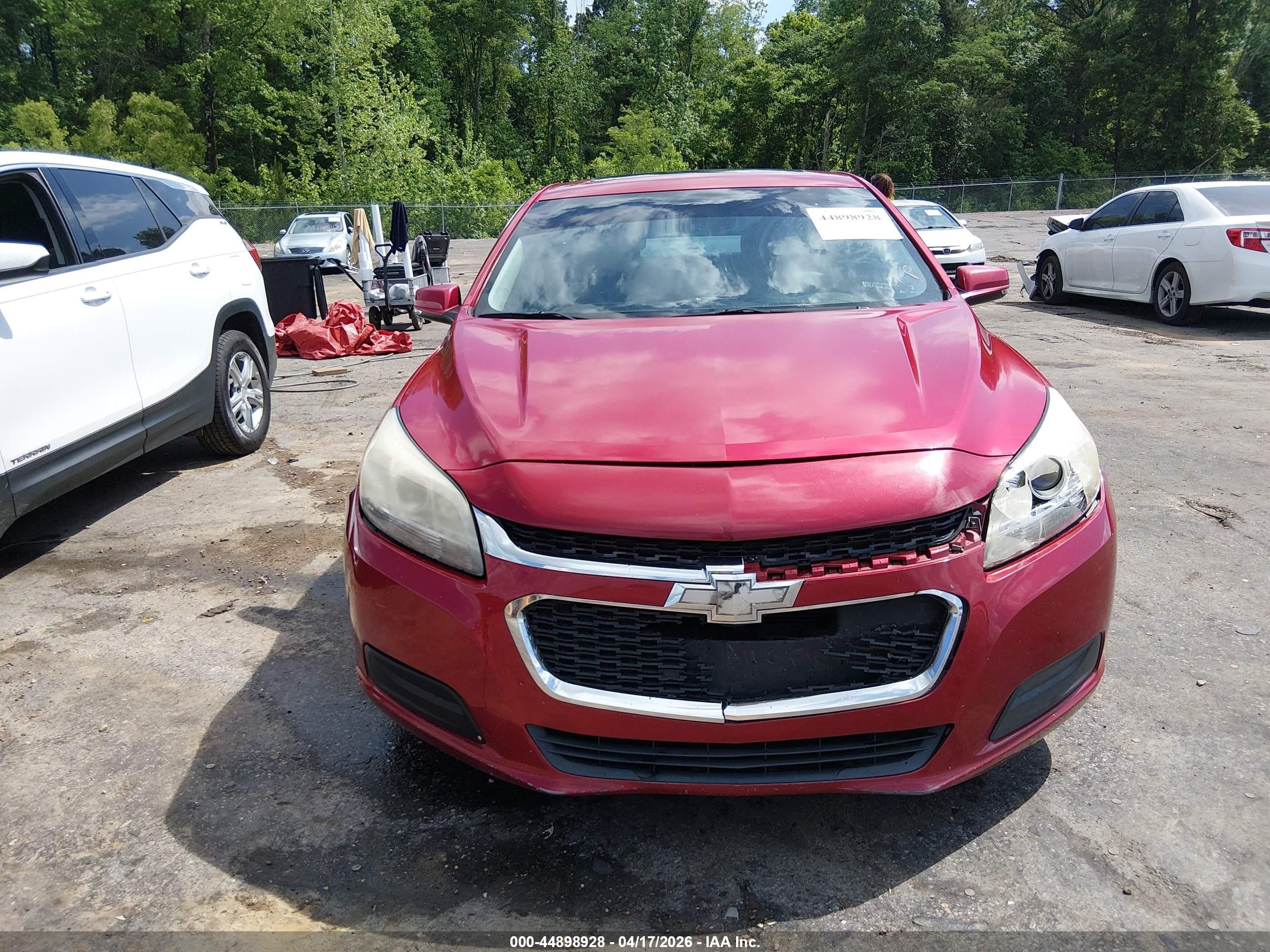 2014 Chevrolet Malibu 1lt Red vin: 1G11C5SL0EF241795