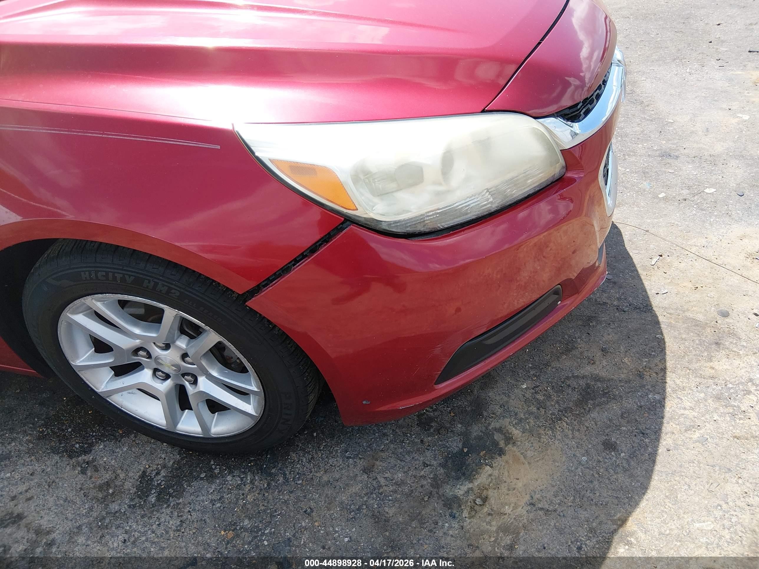 2014 Chevrolet Malibu 1lt Red vin: 1G11C5SL0EF241795