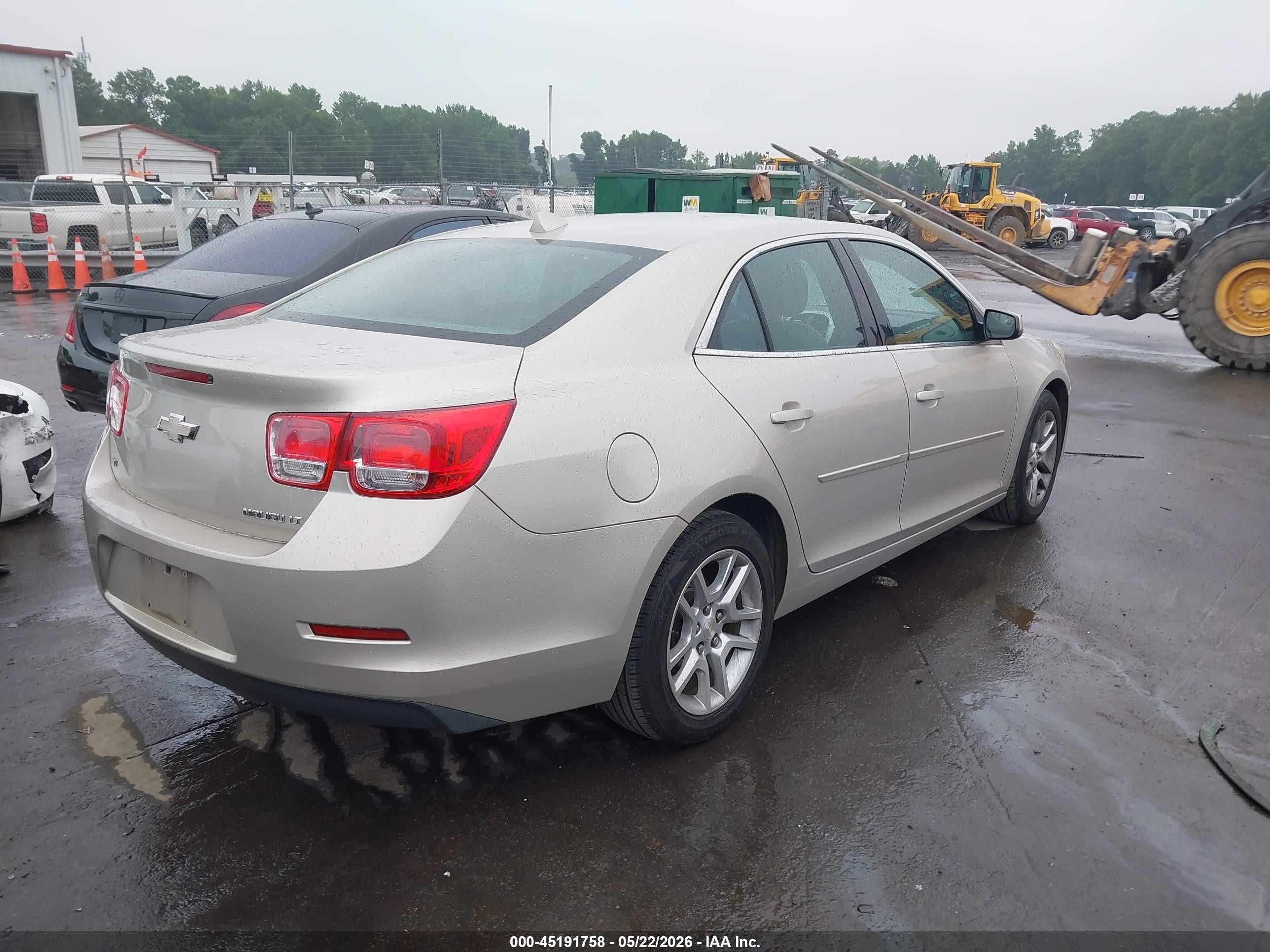 2014 Chevrolet Malibu 1lt Beige vin: 1G11C5SL0EF245684