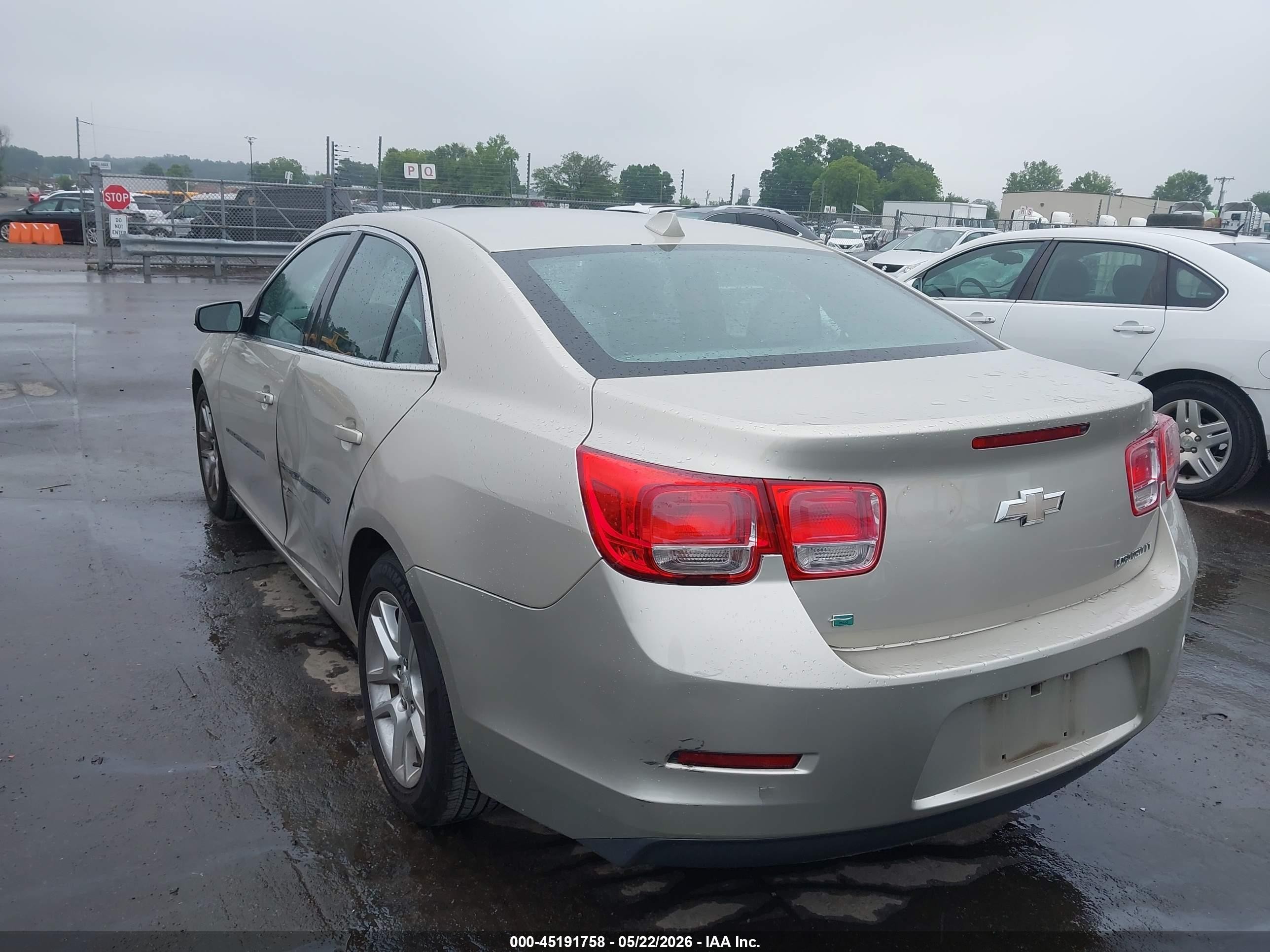 2014 Chevrolet Malibu 1lt Beige vin: 1G11C5SL0EF245684