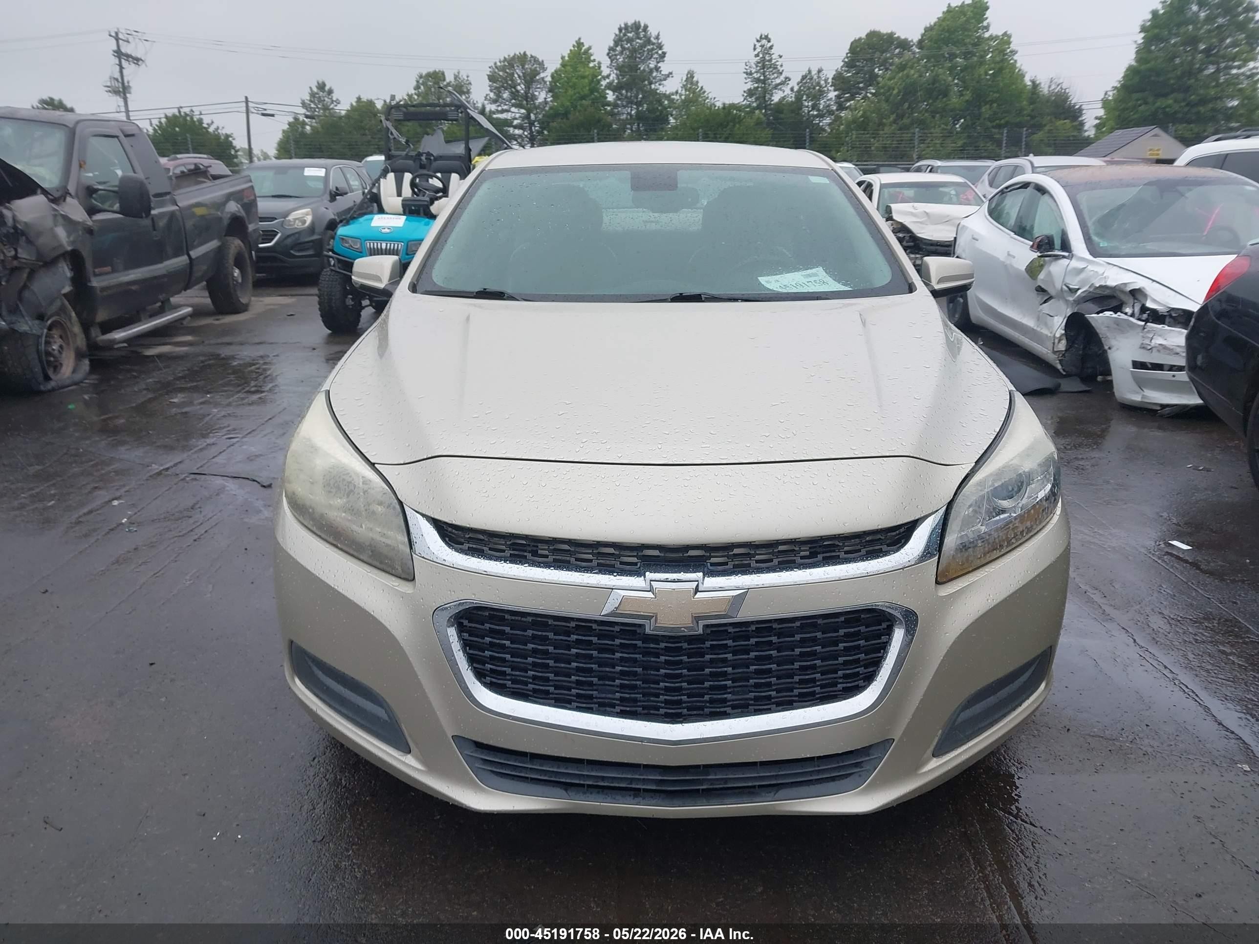 2014 Chevrolet Malibu 1lt Beige vin: 1G11C5SL0EF245684