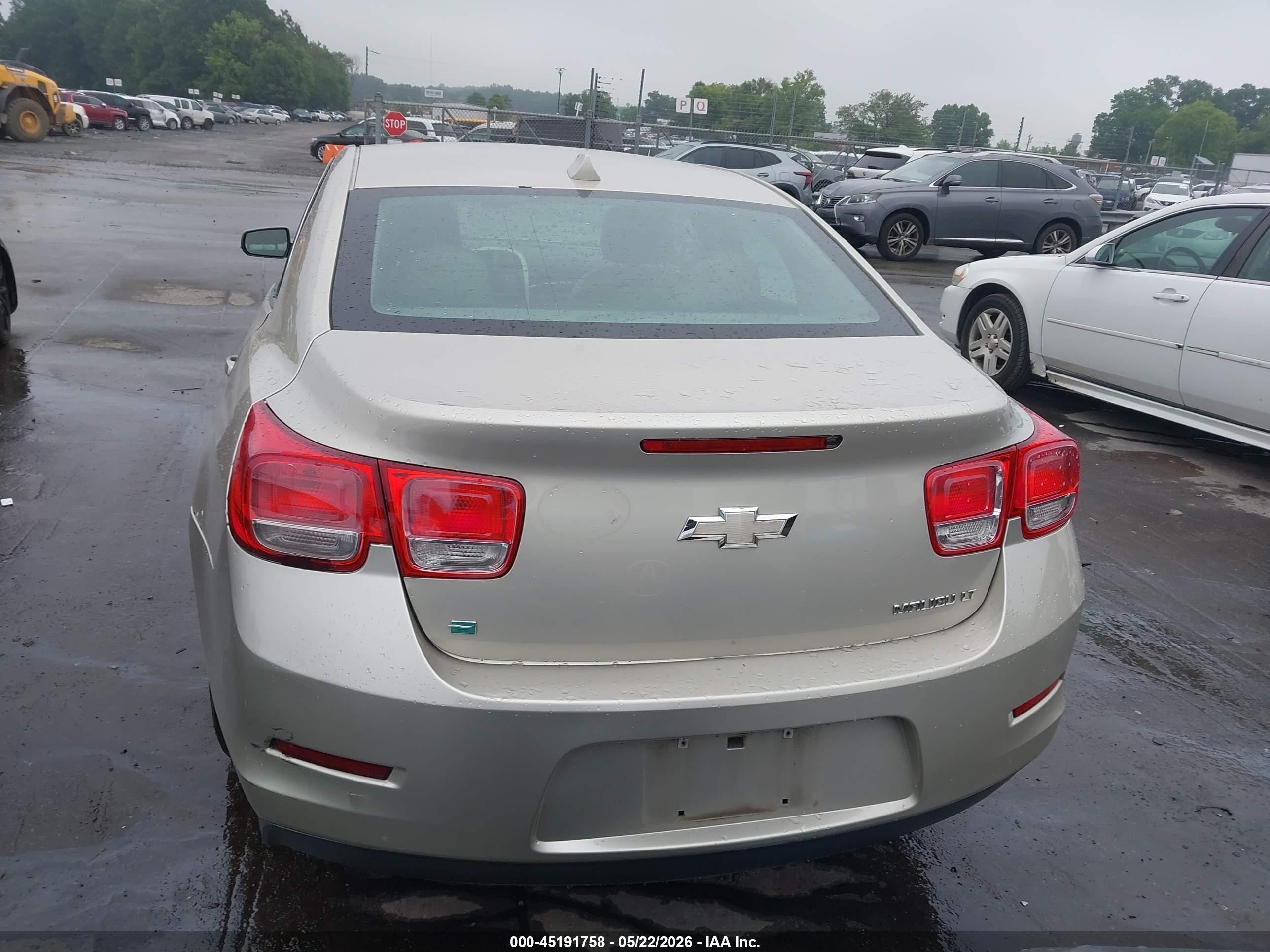 2014 Chevrolet Malibu 1lt Beige vin: 1G11C5SL0EF245684