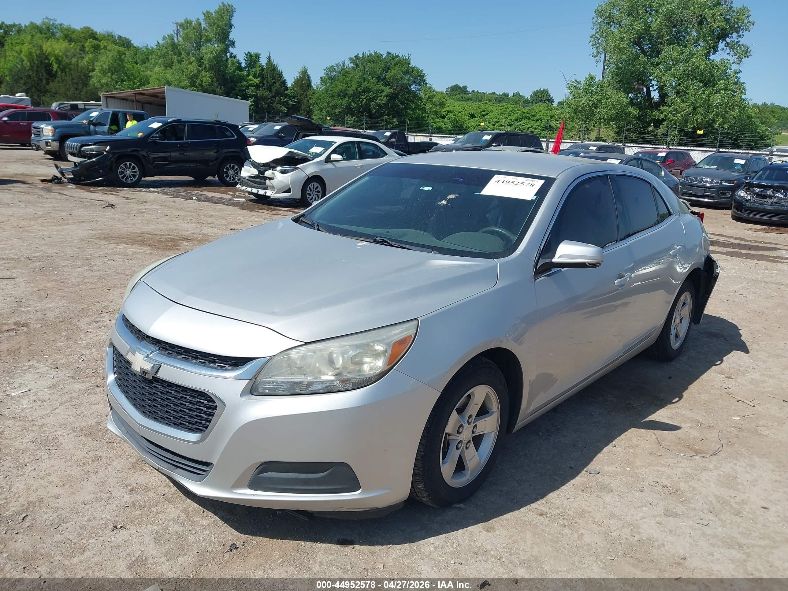 2014 Chevrolet Malibu 1lt Silver vin: 1G11C5SL0EF250268