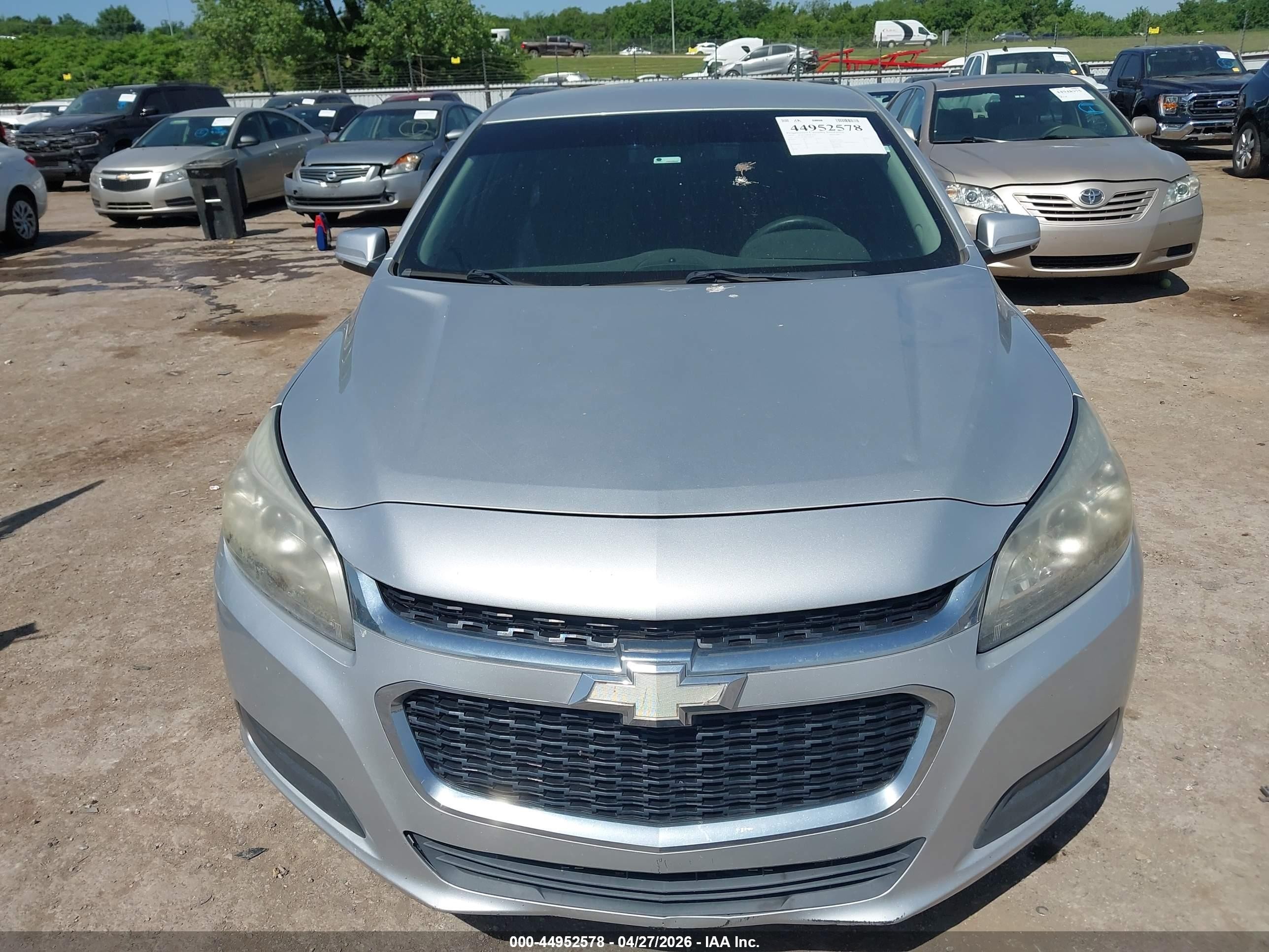 2014 Chevrolet Malibu 1lt Silver vin: 1G11C5SL0EF250268