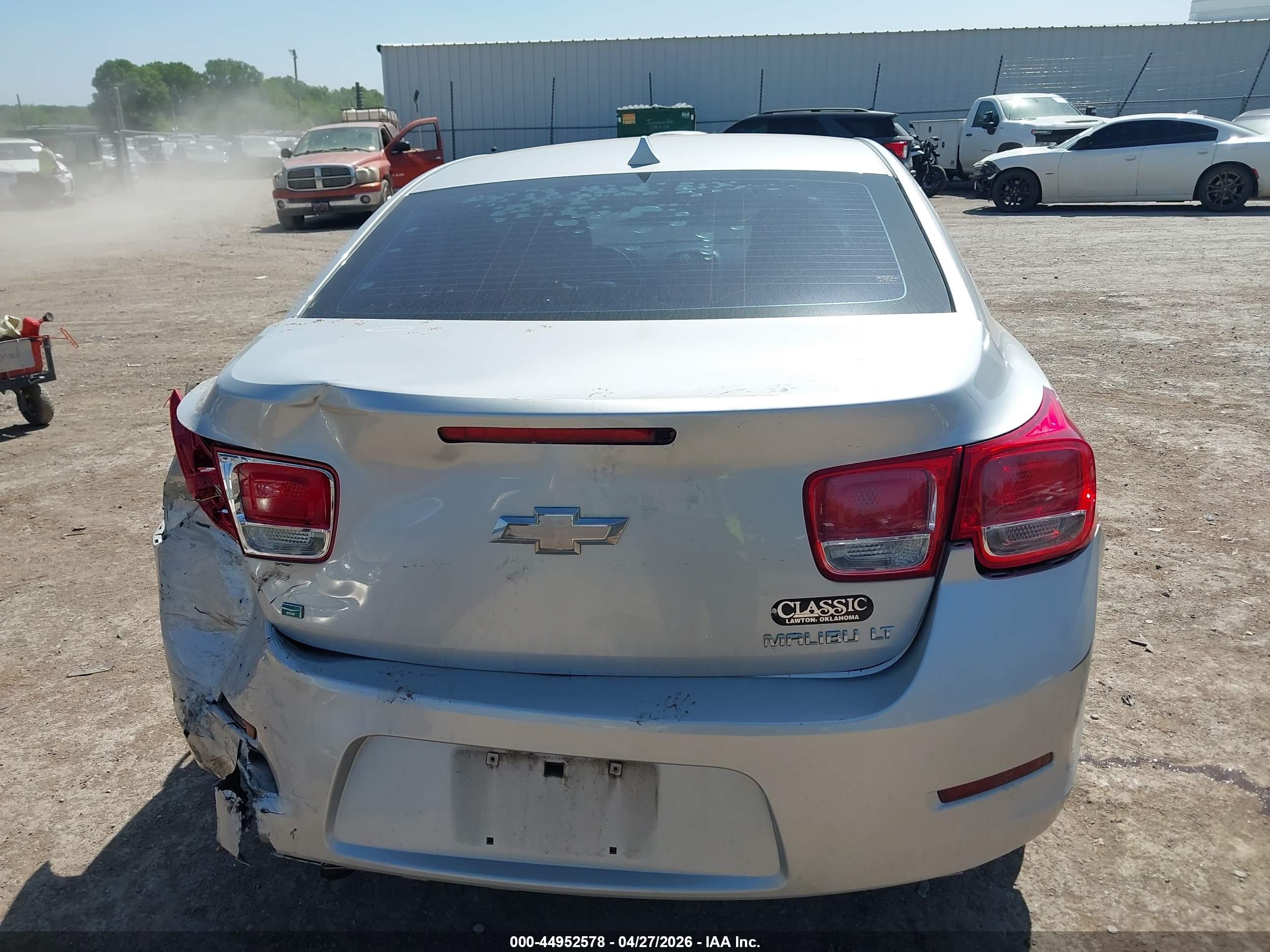 2014 Chevrolet Malibu 1lt Silver vin: 1G11C5SL0EF250268