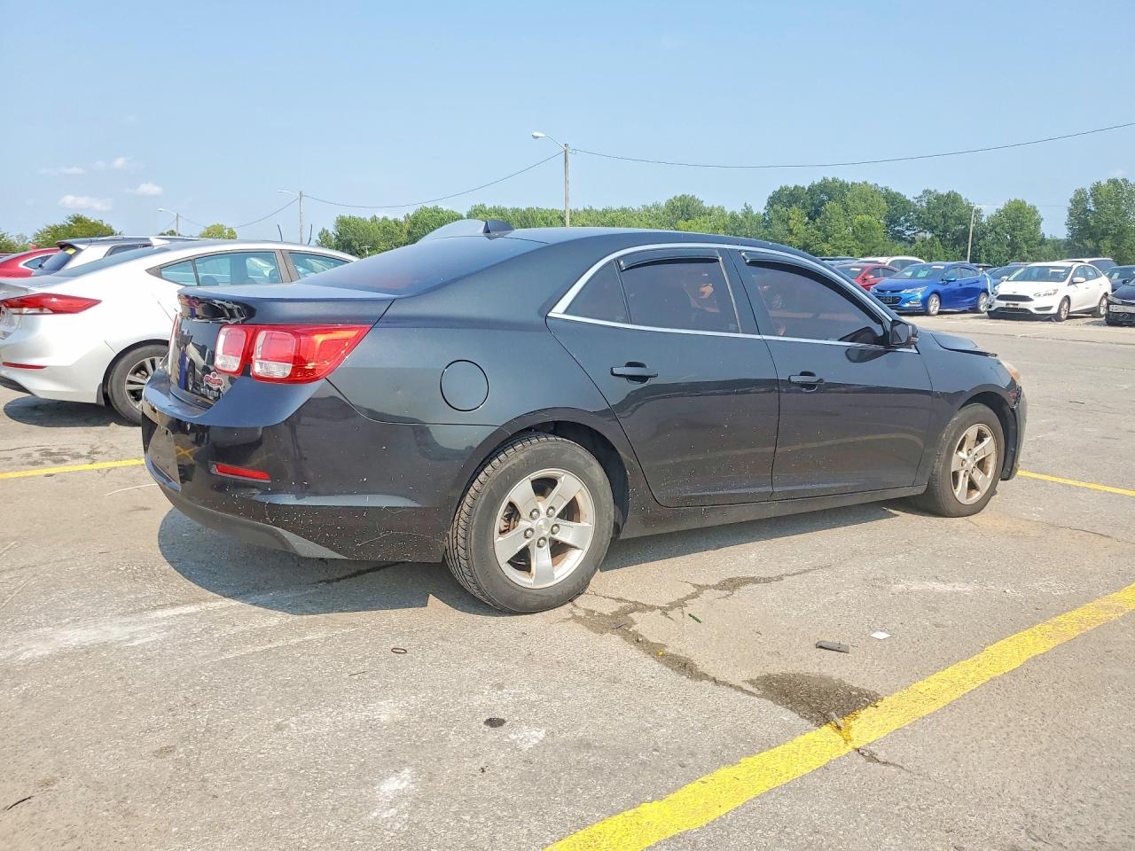 2014 Chevrolet Malibu 1lt Black vin: 1G11C5SL0EF299549