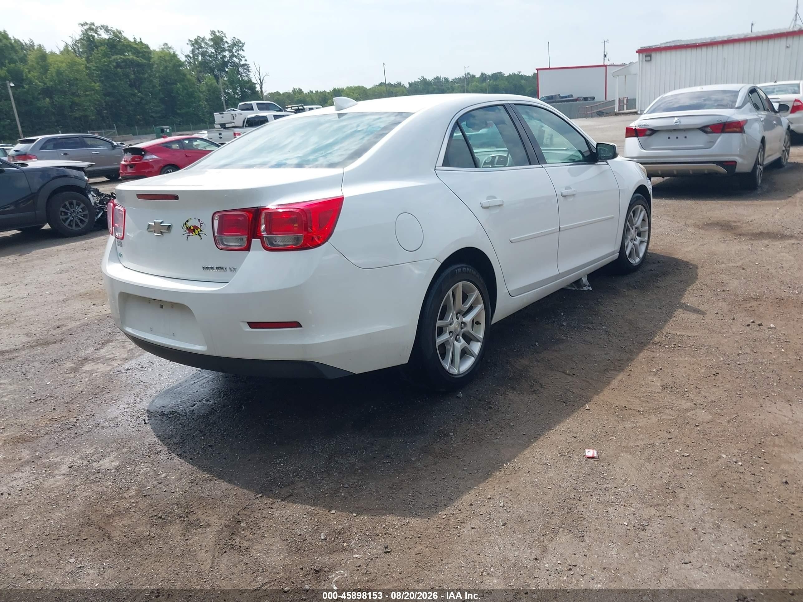 2015 Chevrolet Malibu 1lt White vin: 1G11C5SL0FF102008