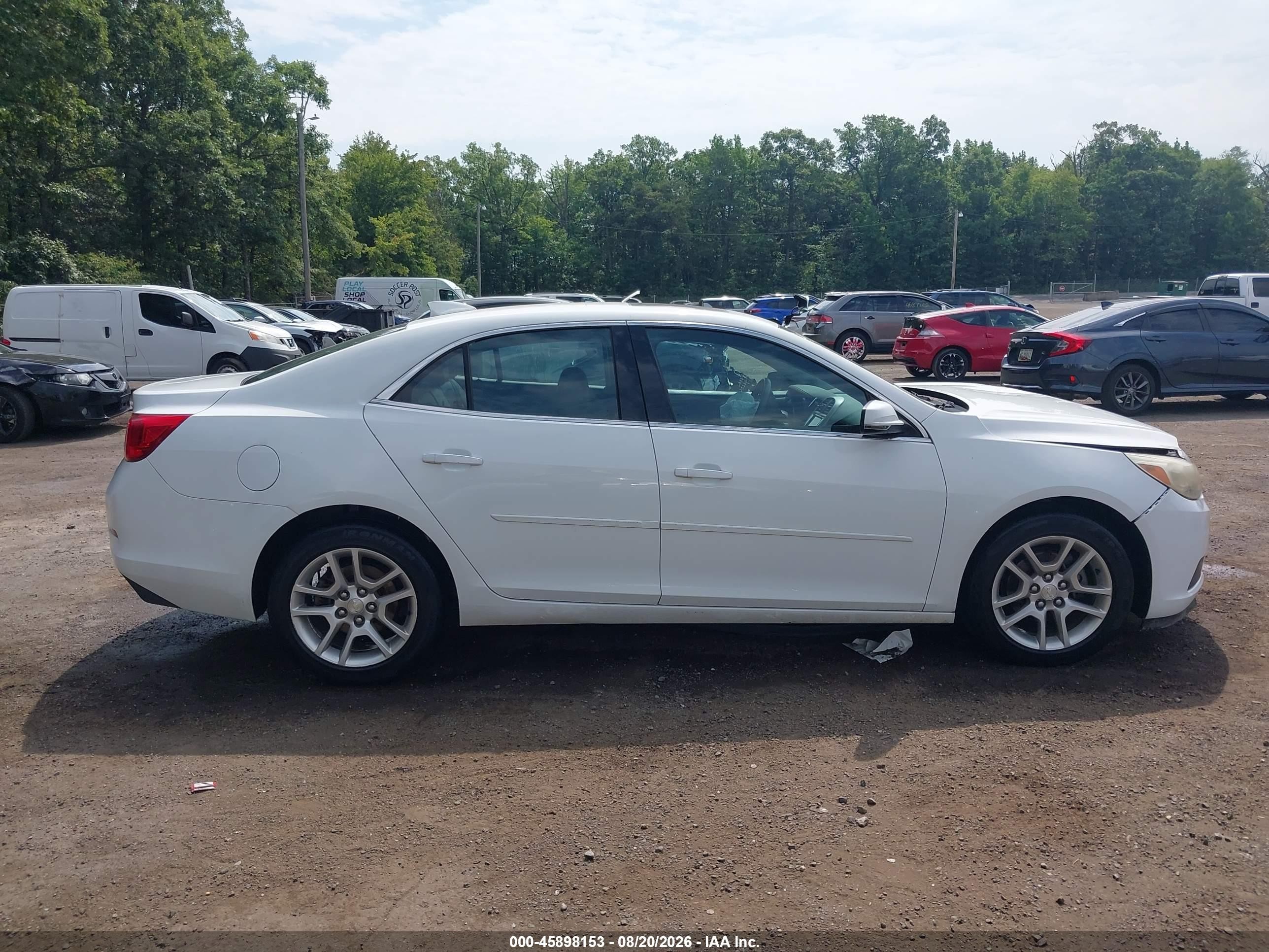 2015 Chevrolet Malibu 1lt White vin: 1G11C5SL0FF102008