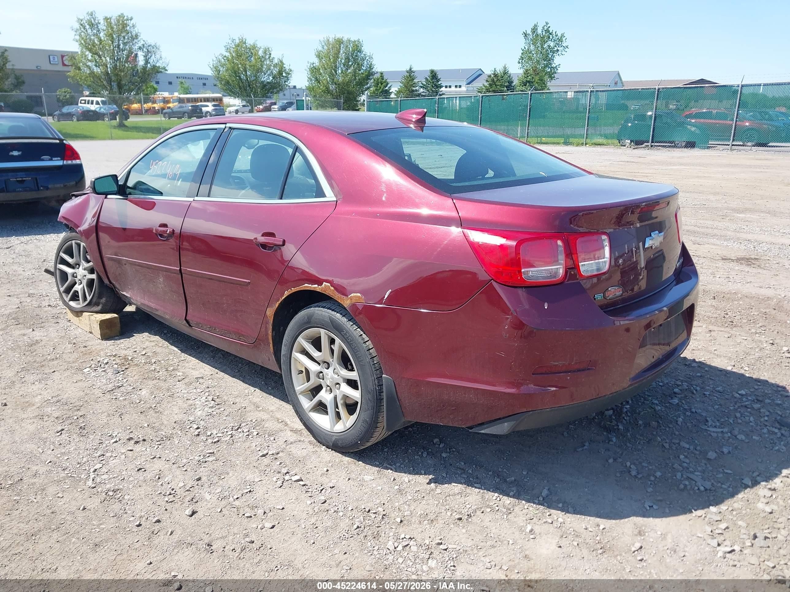 2015 Chevrolet Malibu 1lt Red vin: 1G11C5SL0FF109265