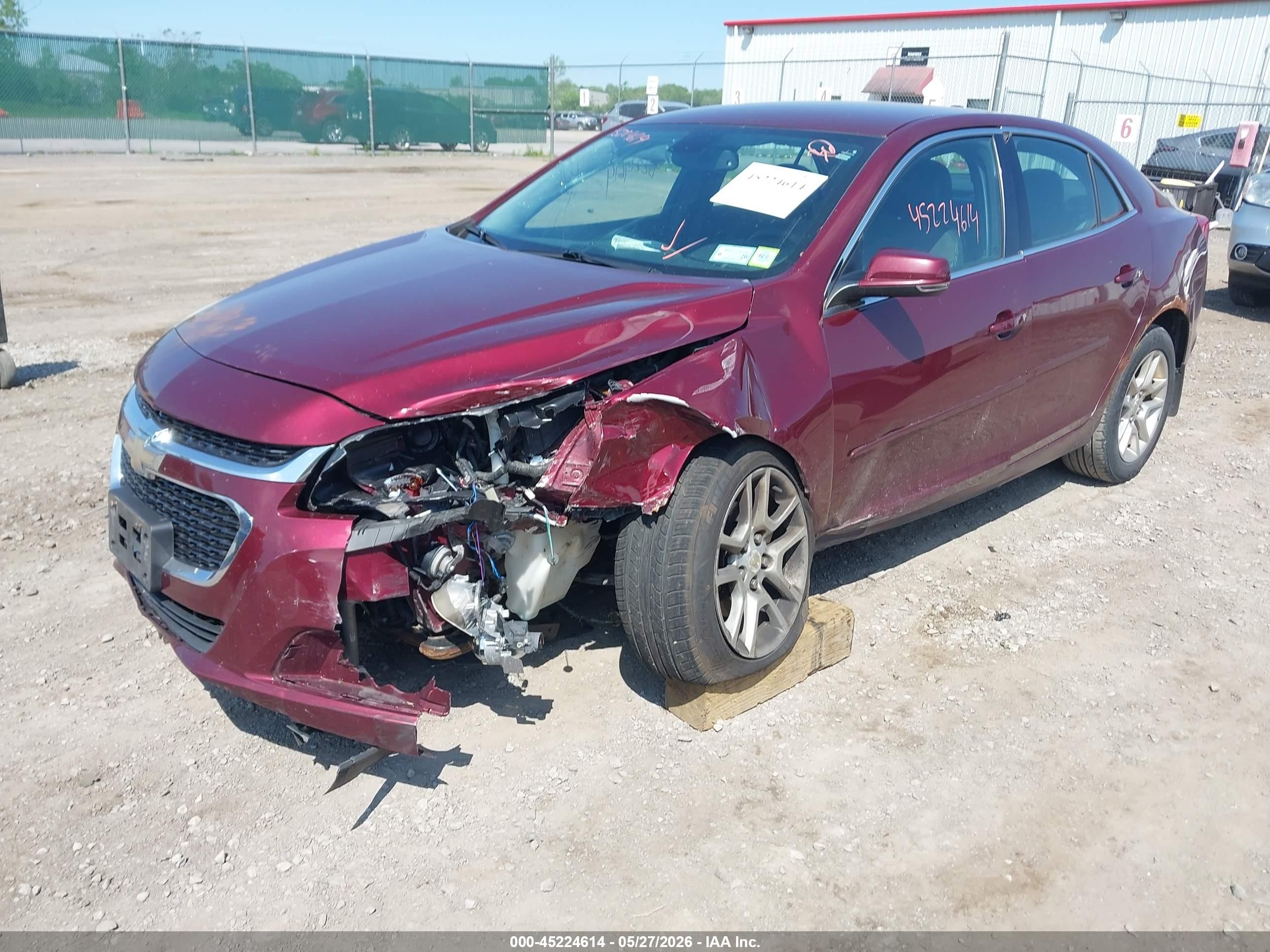 2015 Chevrolet Malibu 1lt Red vin: 1G11C5SL0FF109265