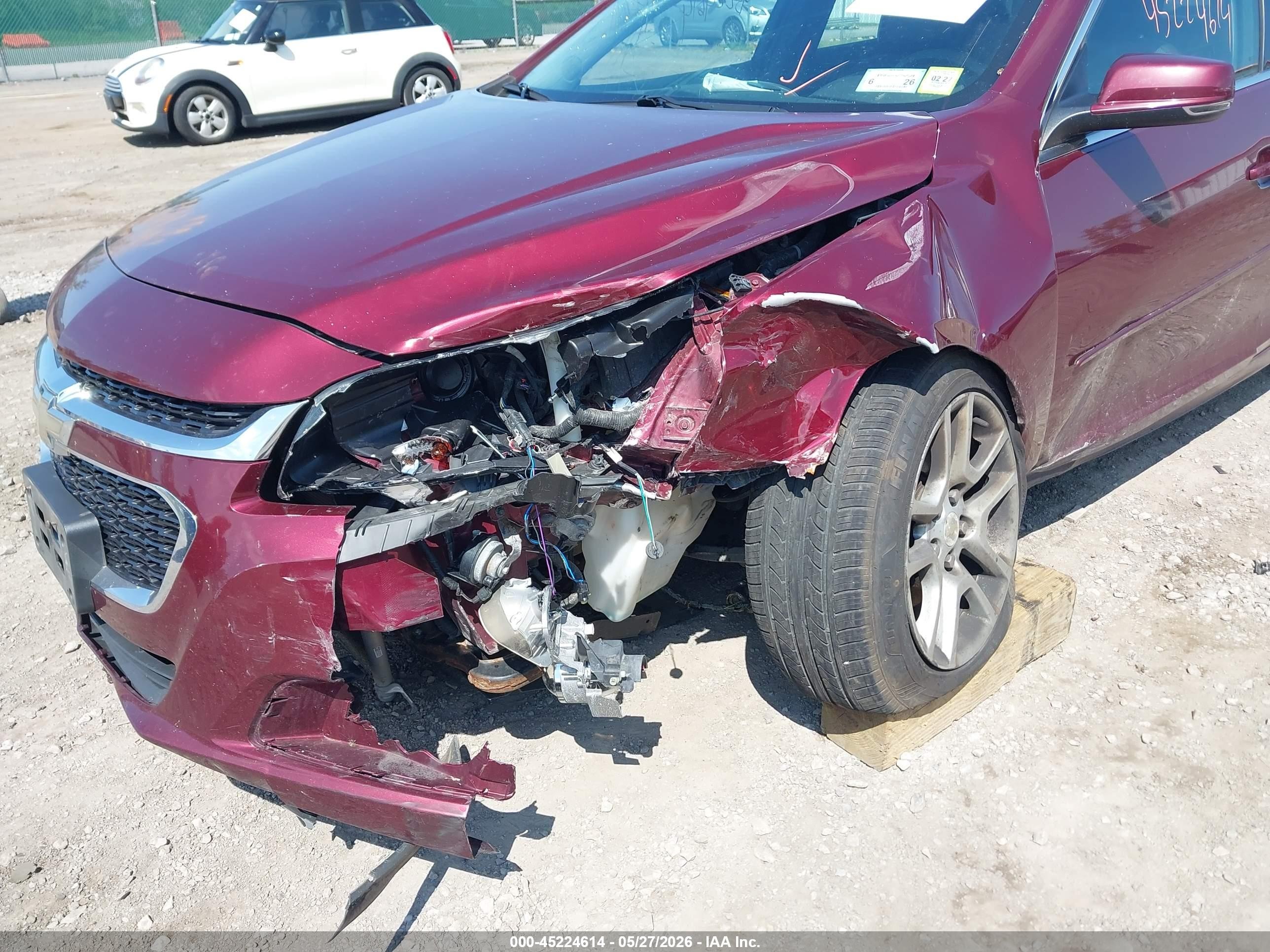 2015 Chevrolet Malibu 1lt Red vin: 1G11C5SL0FF109265