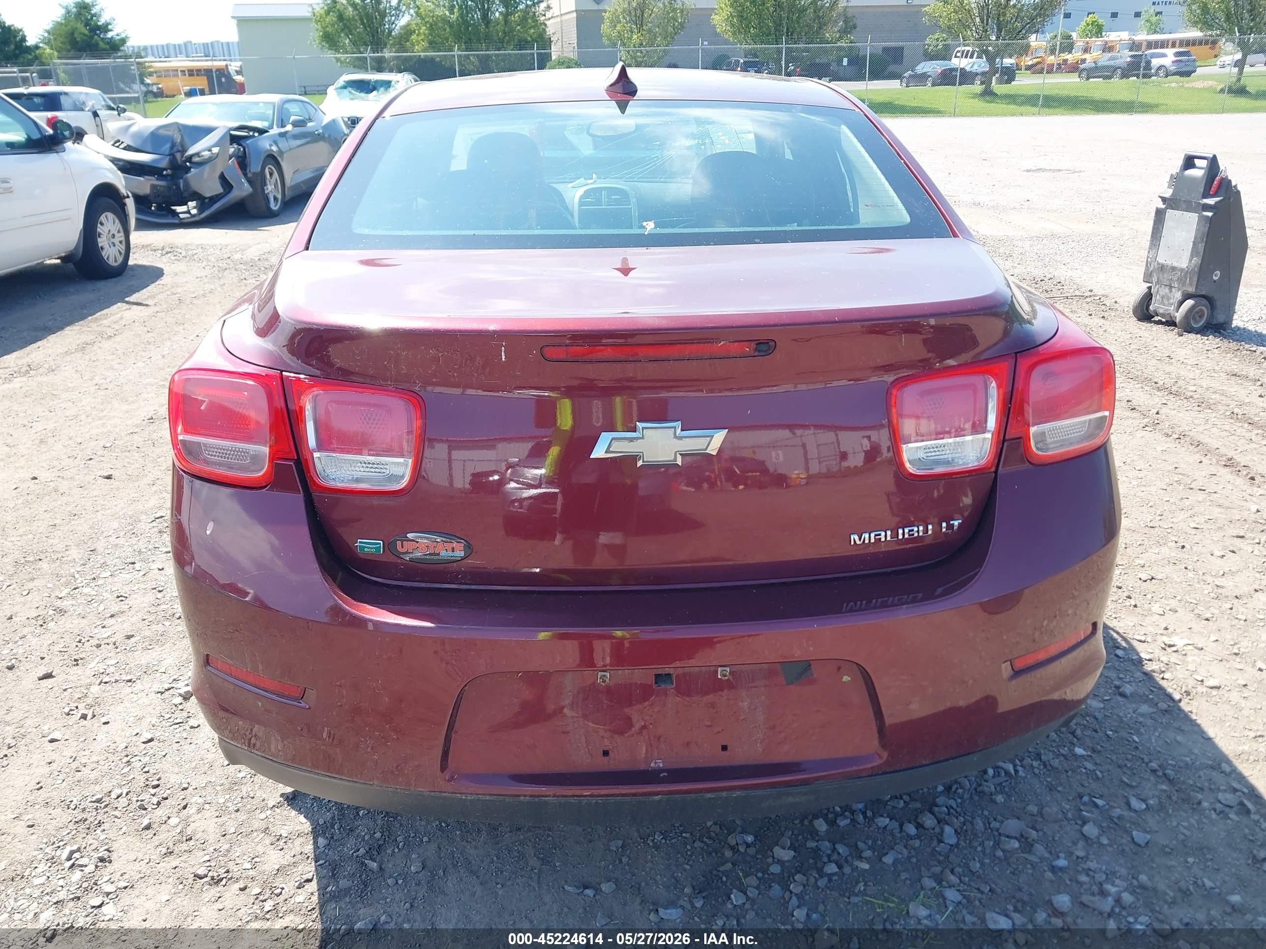 2015 Chevrolet Malibu 1lt Red vin: 1G11C5SL0FF109265
