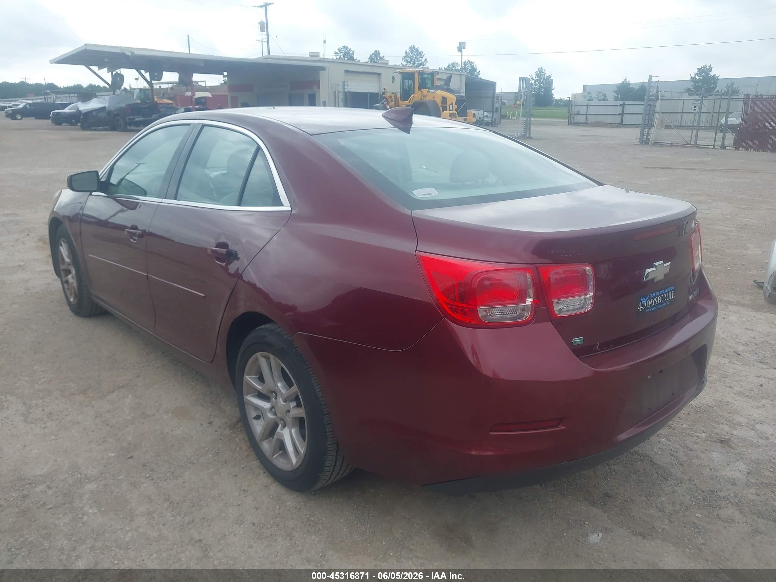 2015 Chevrolet Malibu 1lt Maroon vin: 1G11C5SL0FF122100
