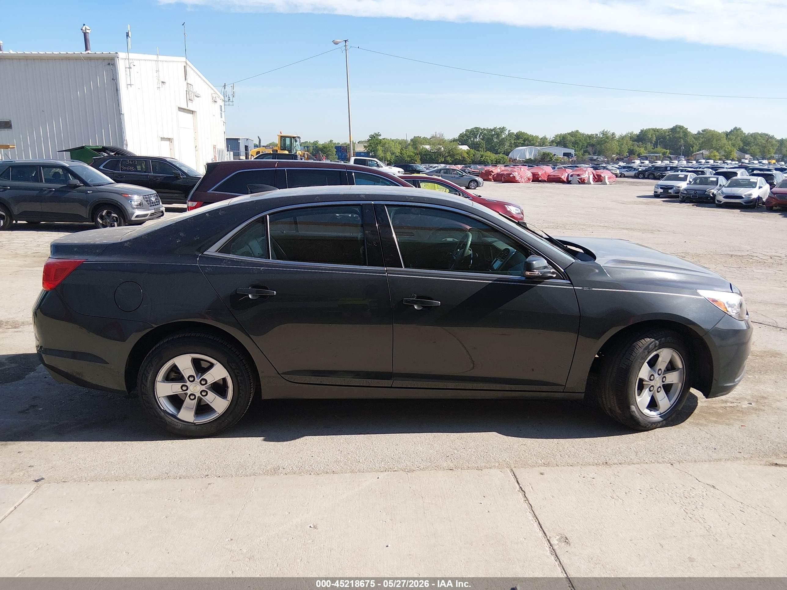 2015 Chevrolet Malibu 1lt Gray vin: 1G11C5SL0FF127023
