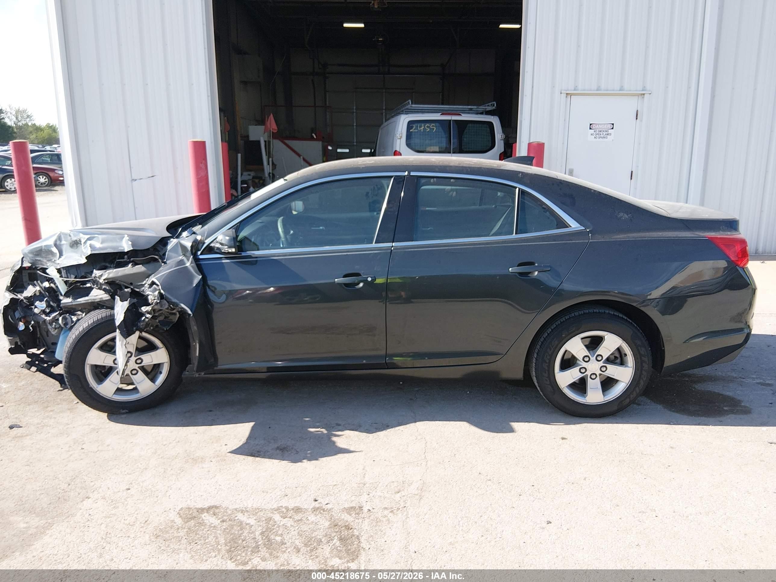 2015 Chevrolet Malibu 1lt Gray vin: 1G11C5SL0FF127023