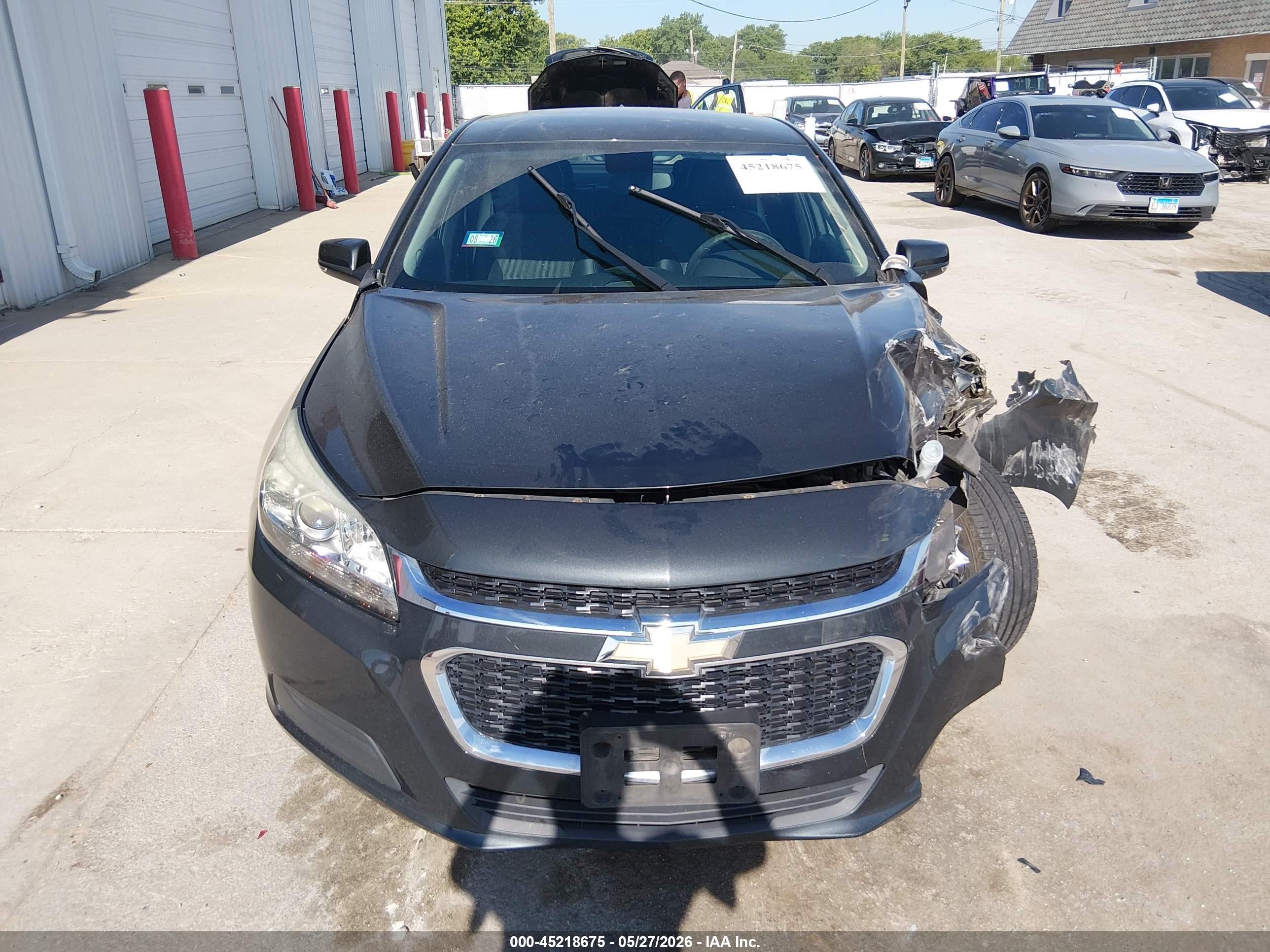 2015 Chevrolet Malibu 1lt Gray vin: 1G11C5SL0FF127023
