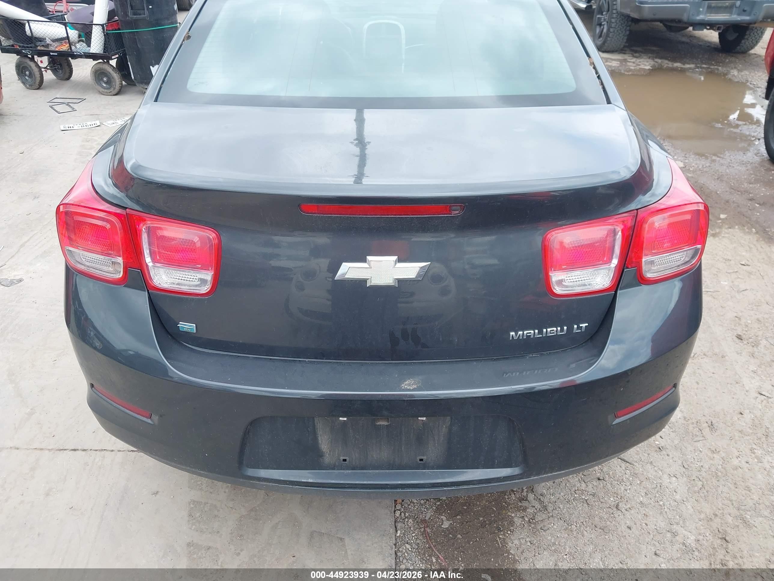 2015 Chevrolet Malibu 1lt Серый vin: 1G11C5SL0FF157235