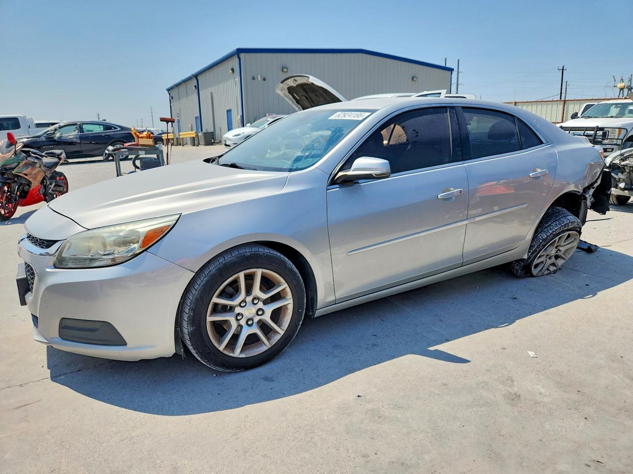 2015 Chevrolet Malibu 1lt Silver vin: 1G11C5SL0FF192941
