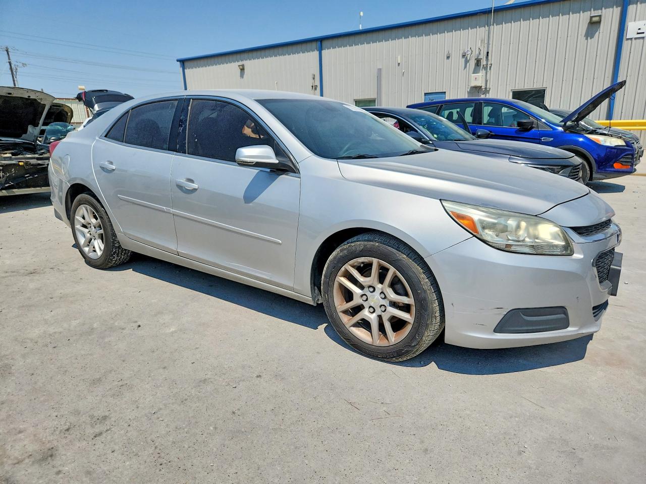 2015 Chevrolet Malibu 1lt Silver vin: 1G11C5SL0FF192941