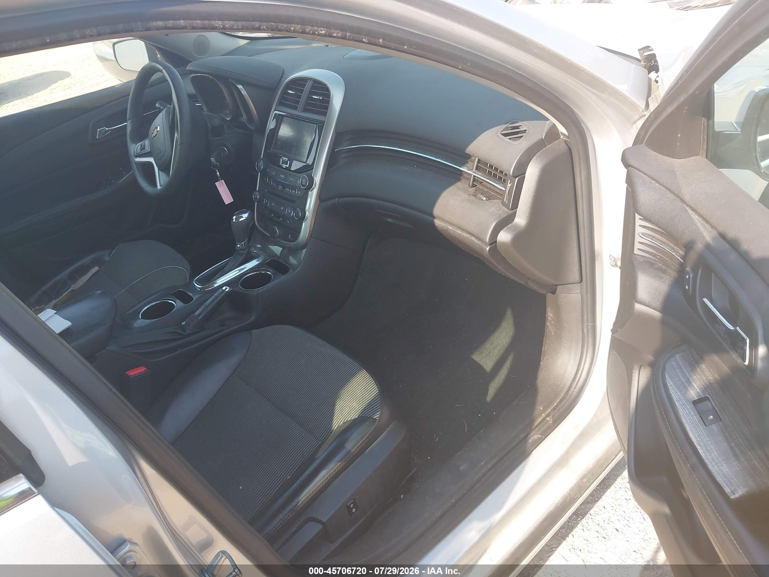 2015 Chevrolet Malibu 1lt Gray vin: 1G11C5SL0FF198576