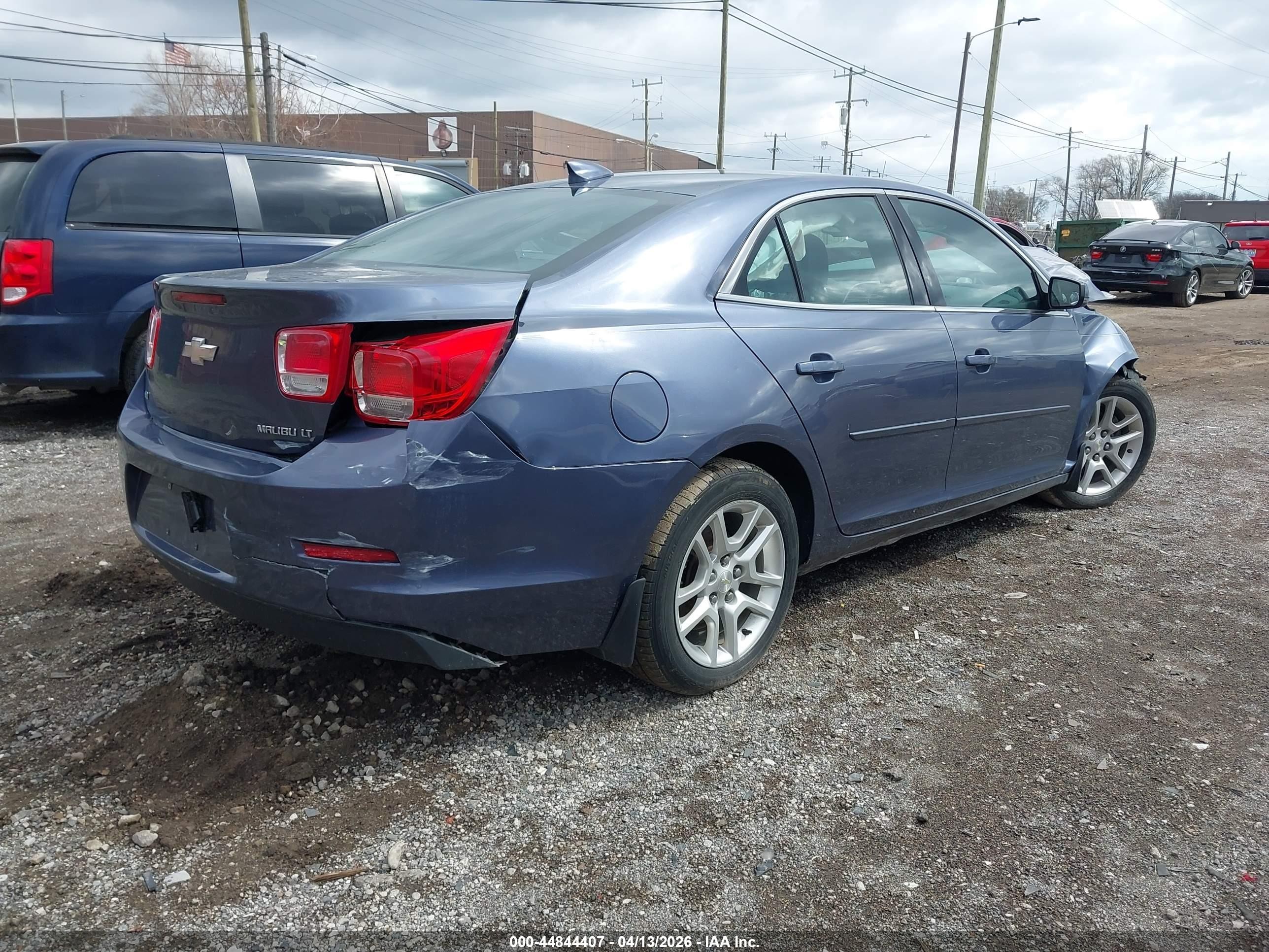 2015 Chevrolet Malibu 1lt Blue vin: 1G11C5SL0FF213710