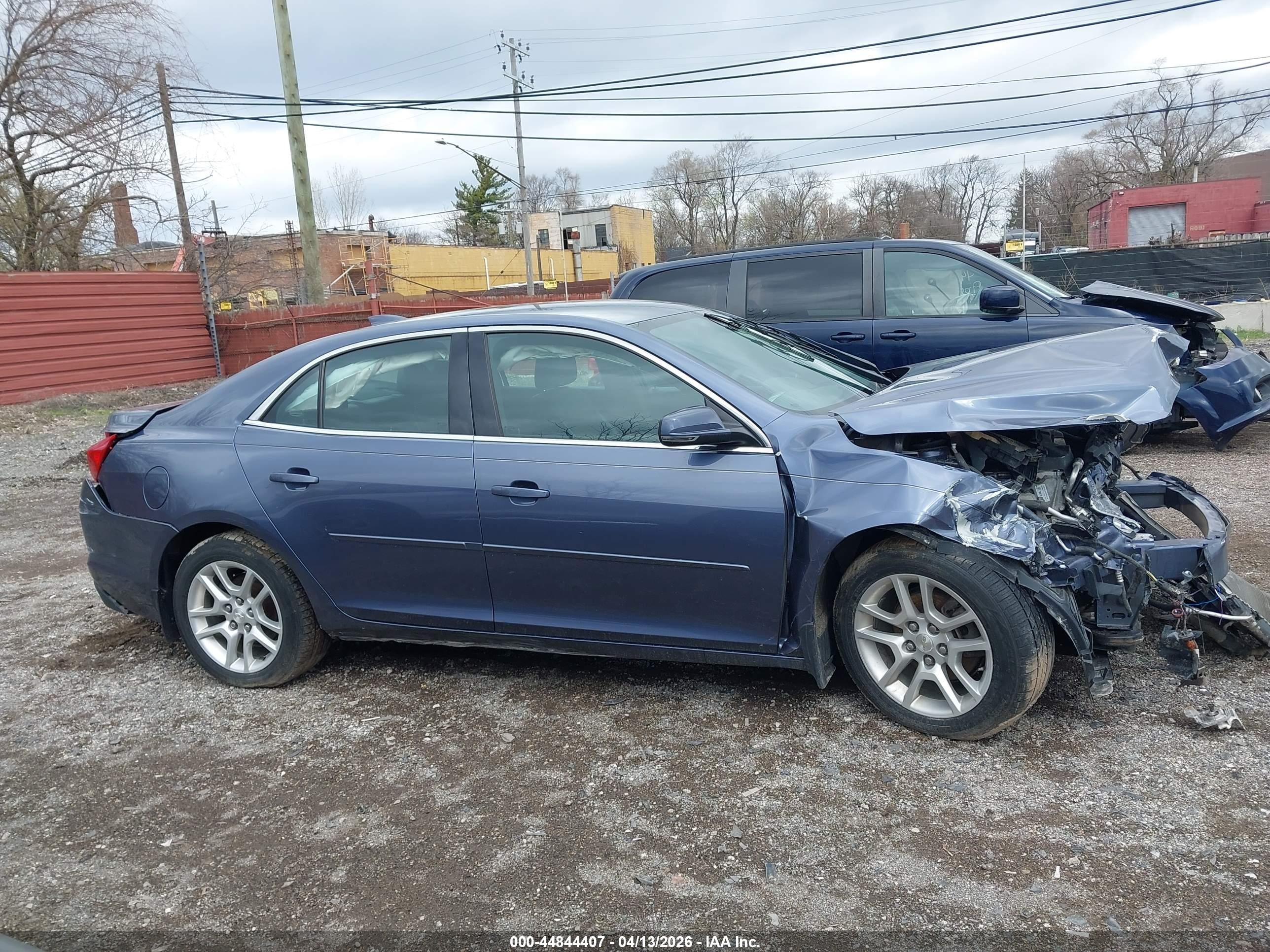 2015 Chevrolet Malibu 1lt Blue vin: 1G11C5SL0FF213710