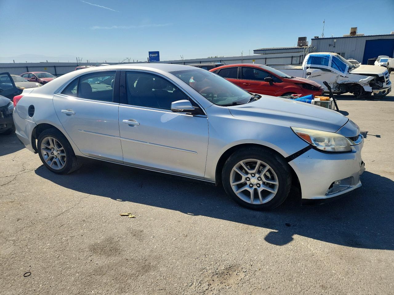 2015 Chevrolet Malibu 1lt Silver vin: 1G11C5SL0FF284468