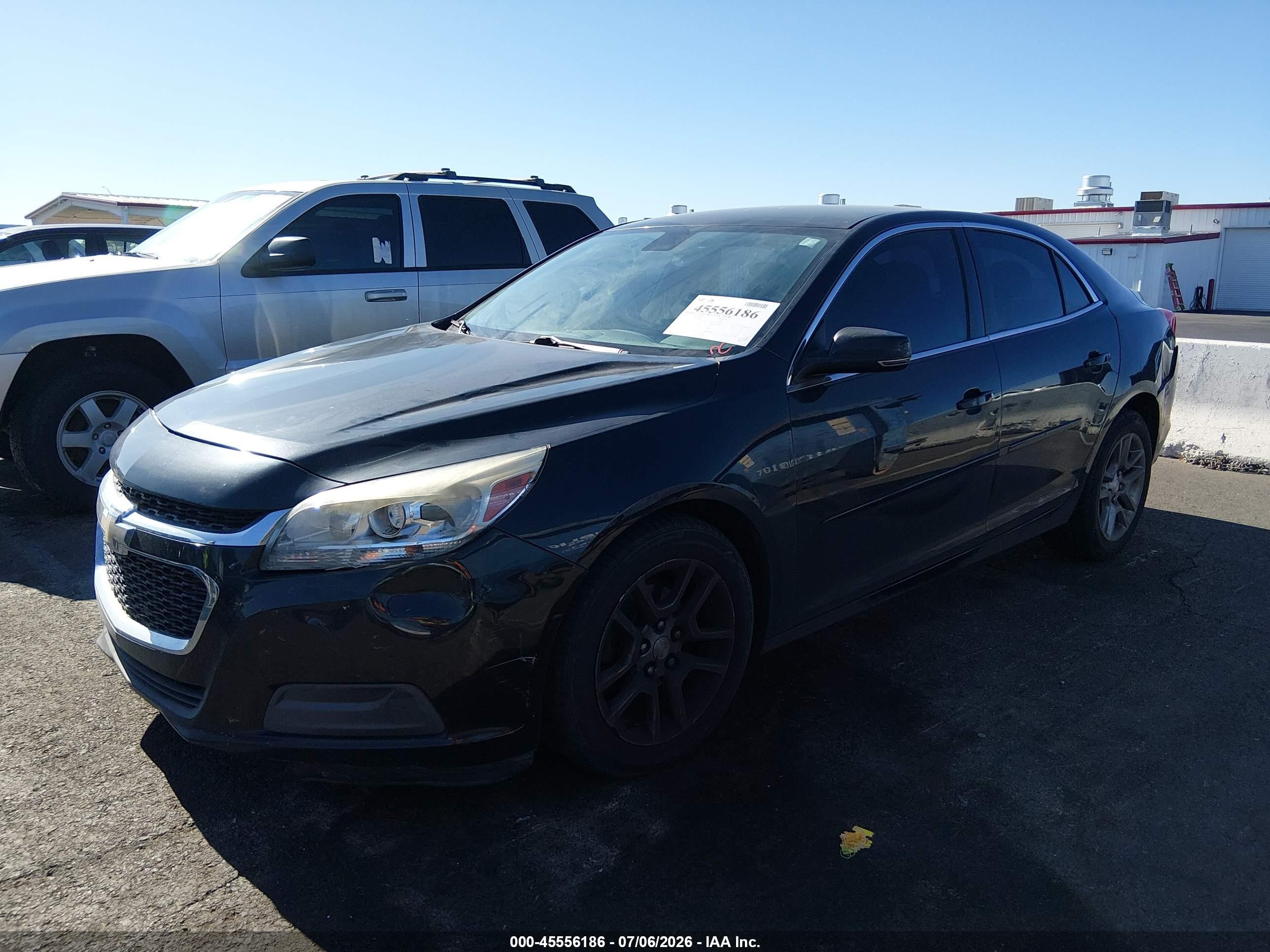 2015 Chevrolet Malibu 1lt Black vin: 1G11C5SL0FF288195