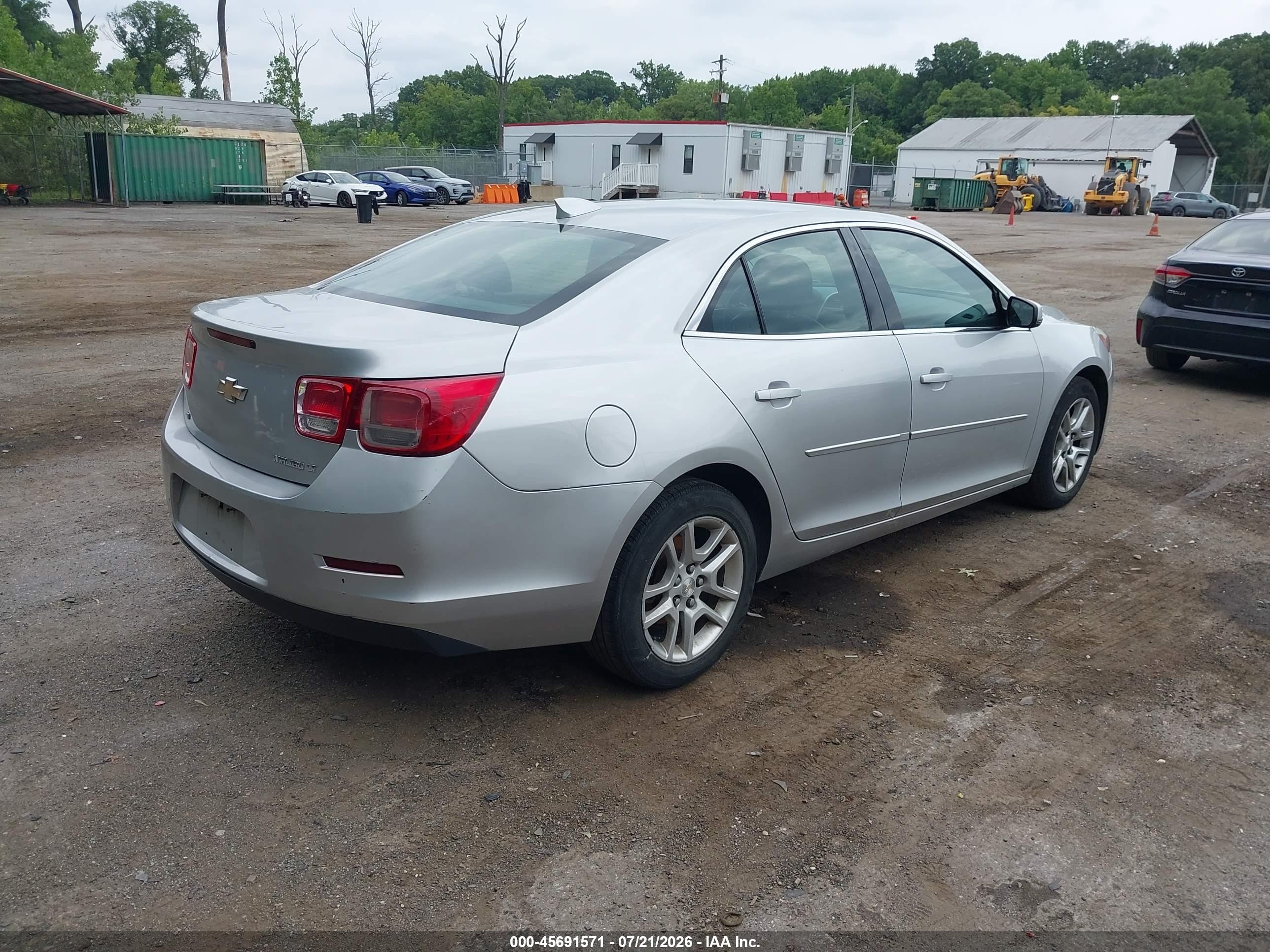 2015 Chevrolet Malibu 1lt Silver vin: 1G11C5SL0FF303021