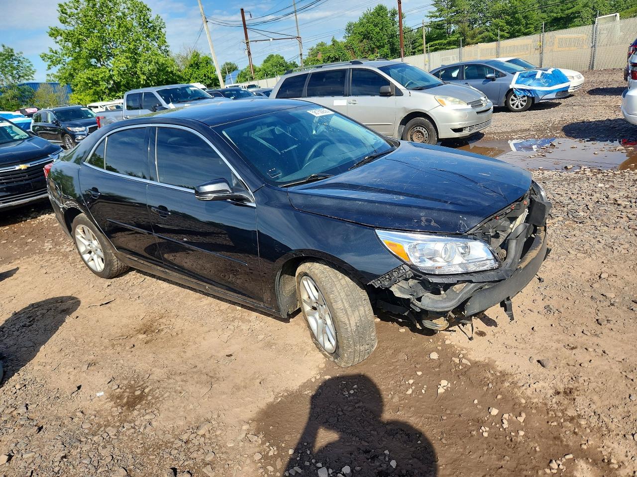 2015 Chevrolet Malibu 1lt Black vin: 1G11C5SL0FF319364