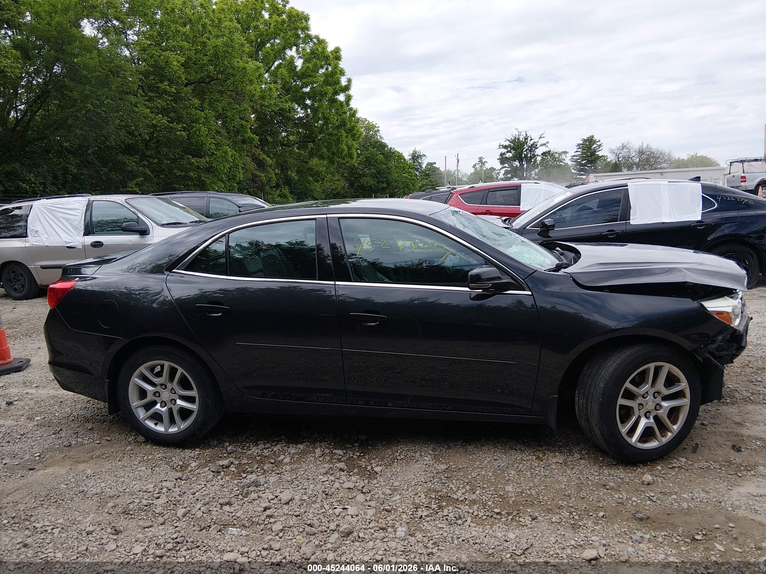 2015 Chevrolet Malibu 1lt Black vin: 1G11C5SL0FF336052