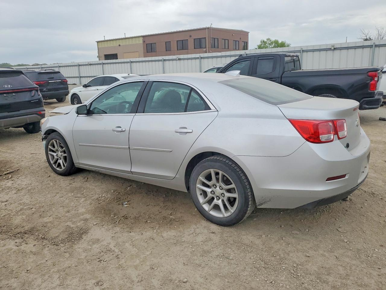 2015 Chevrolet Malibu 1lt Silver vin: 1G11C5SL0FU122268