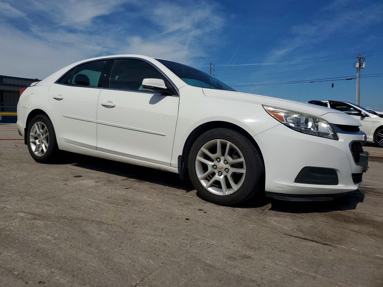 2015 Chevrolet Malibu 1lt White vin: 1G11C5SL0FU129463