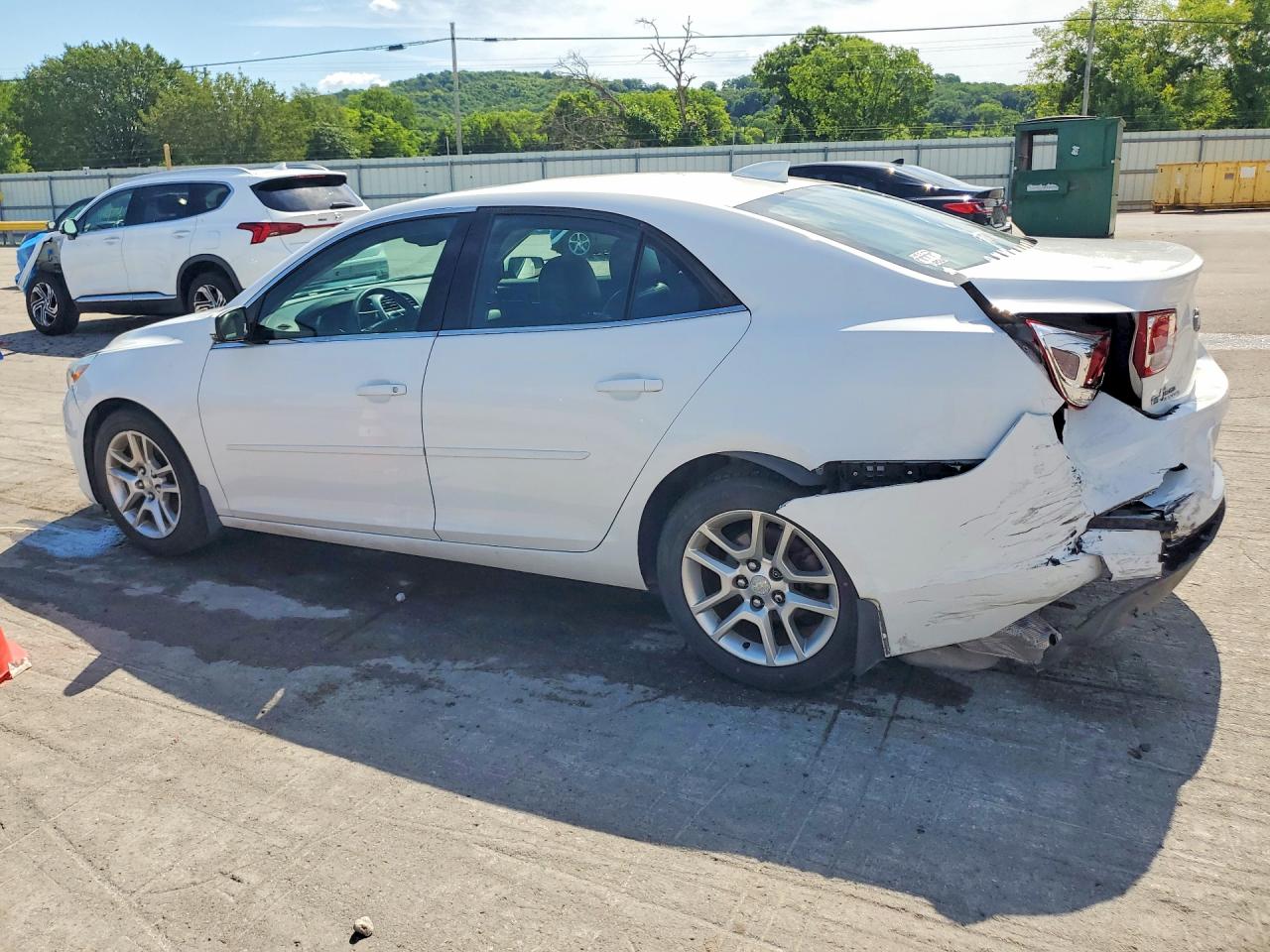 2015 Chevrolet Malibu 1lt White vin: 1G11C5SL0FU129463