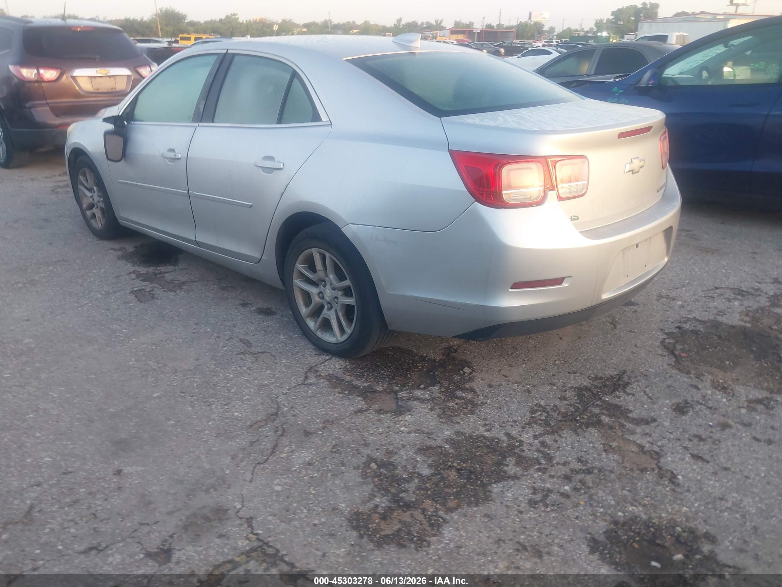 2015 Chevrolet Malibu 1lt Silver vin: 1G11C5SL0FU132976