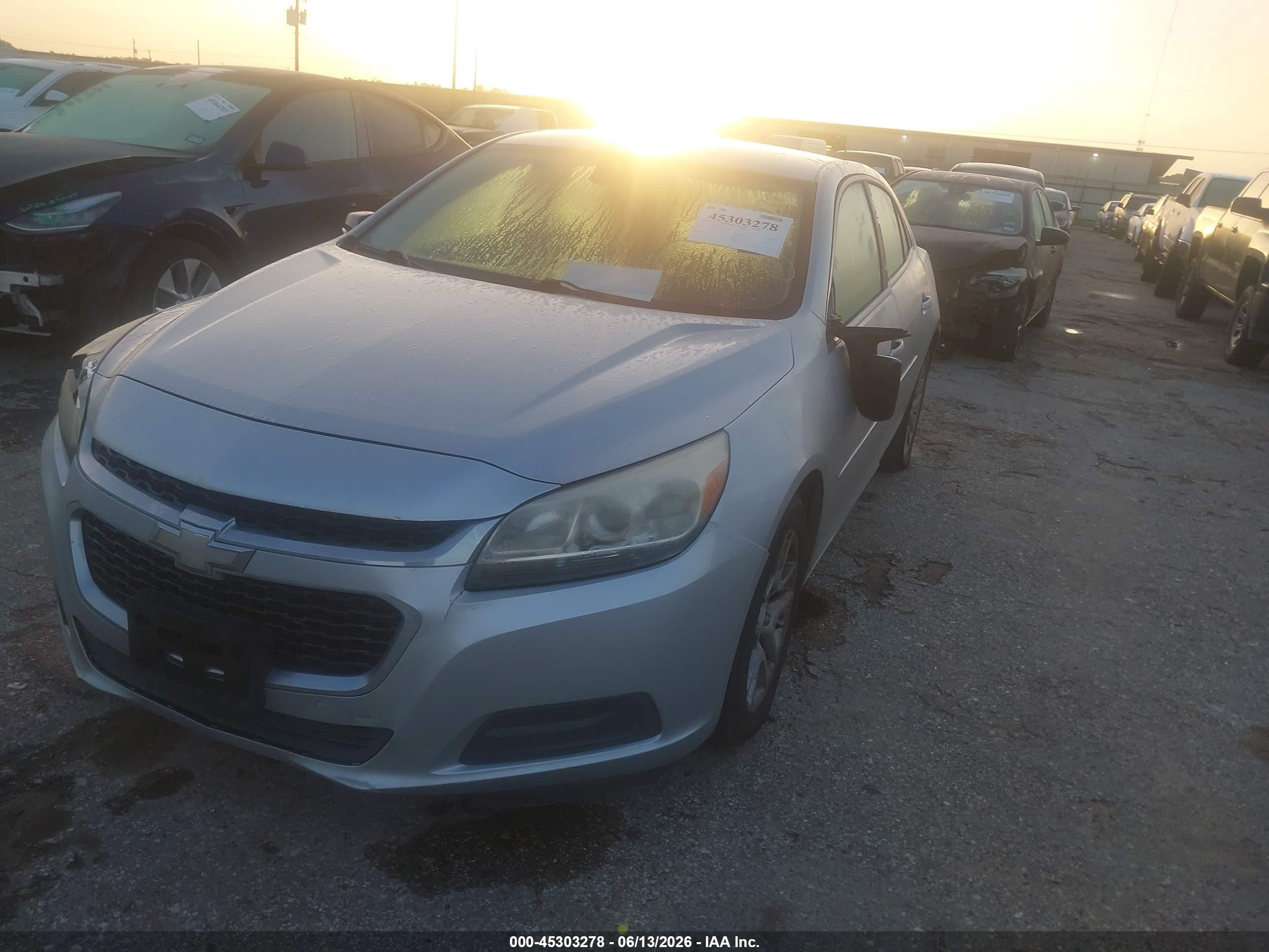 2015 Chevrolet Malibu 1lt Silver vin: 1G11C5SL0FU132976