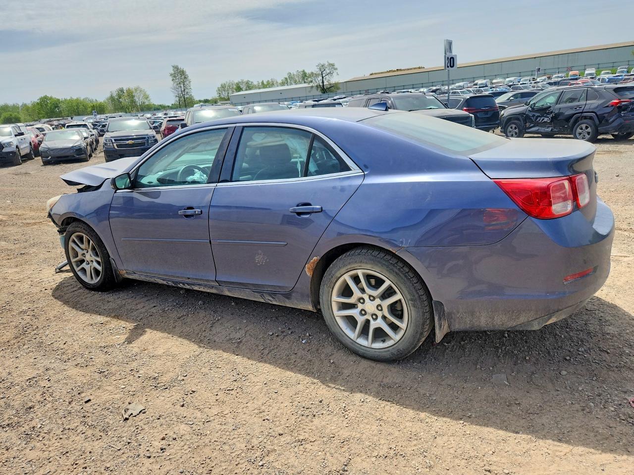 2014 Chevrolet Malibu 1lt Синий vin: 1G11C5SL1EF186144