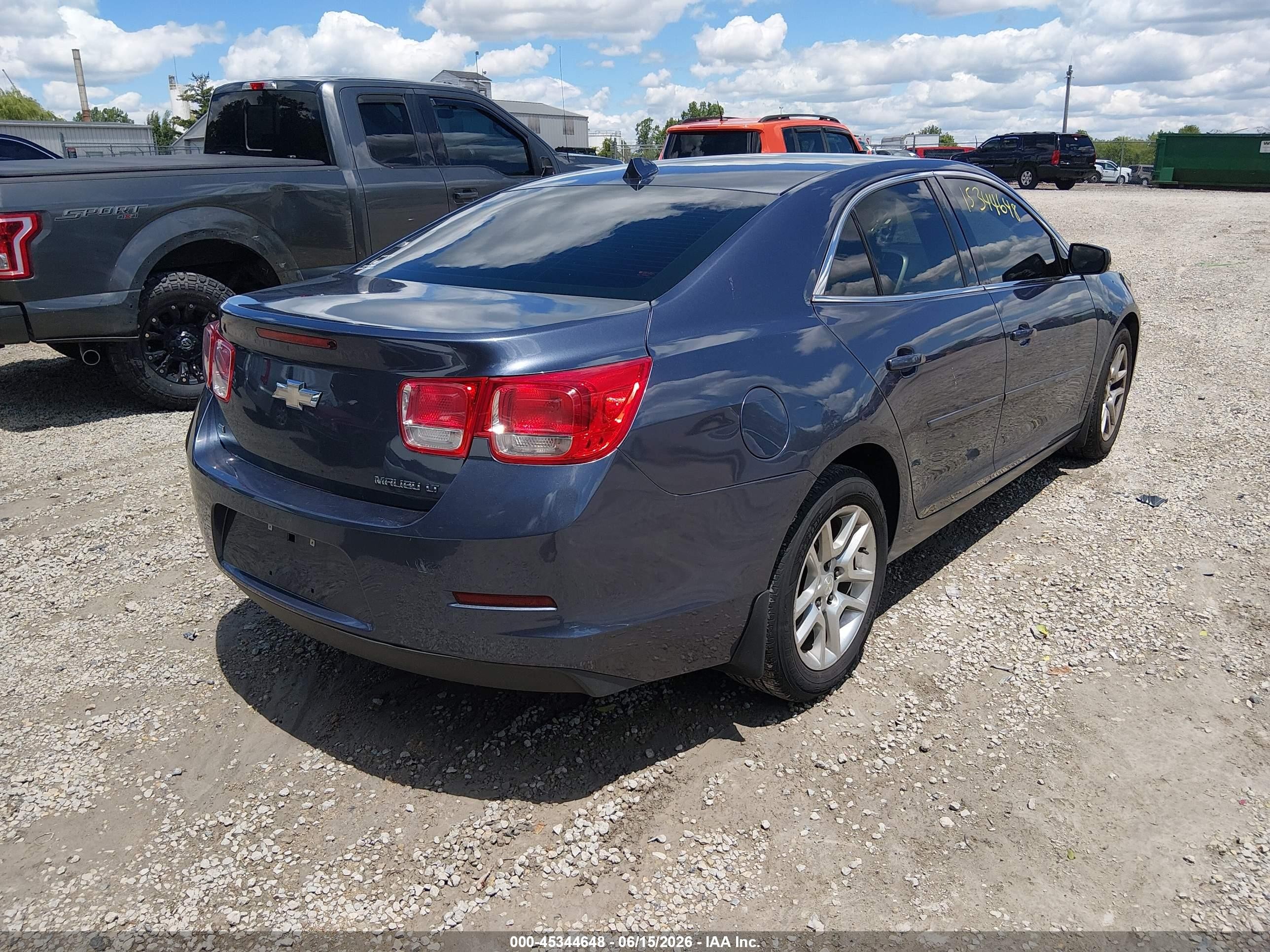 2014 Chevrolet Malibu 1lt Blue vin: 1G11C5SL1EF205842