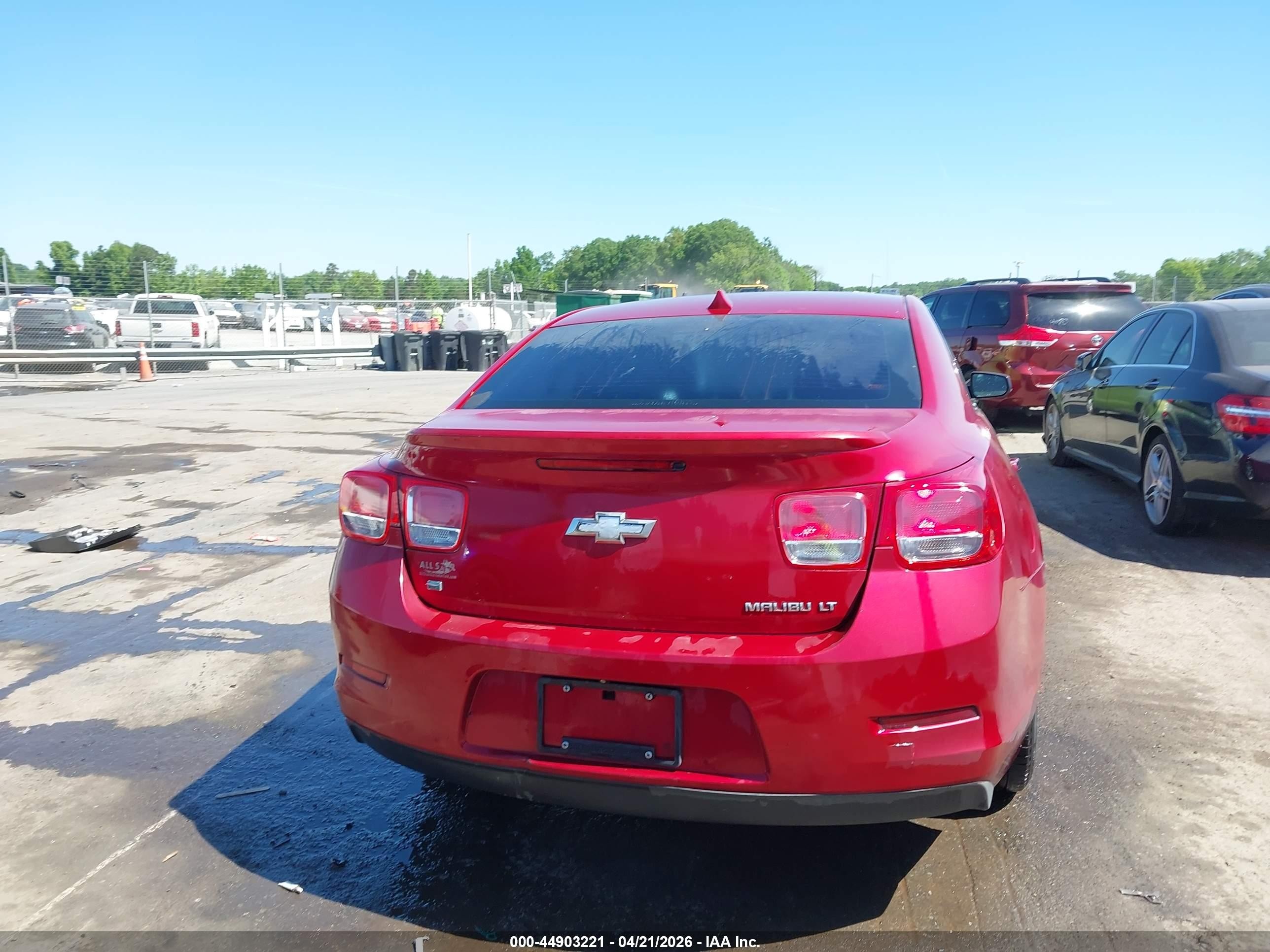 2014 Chevrolet Malibu 1lt Red vin: 1G11C5SL1EF229087