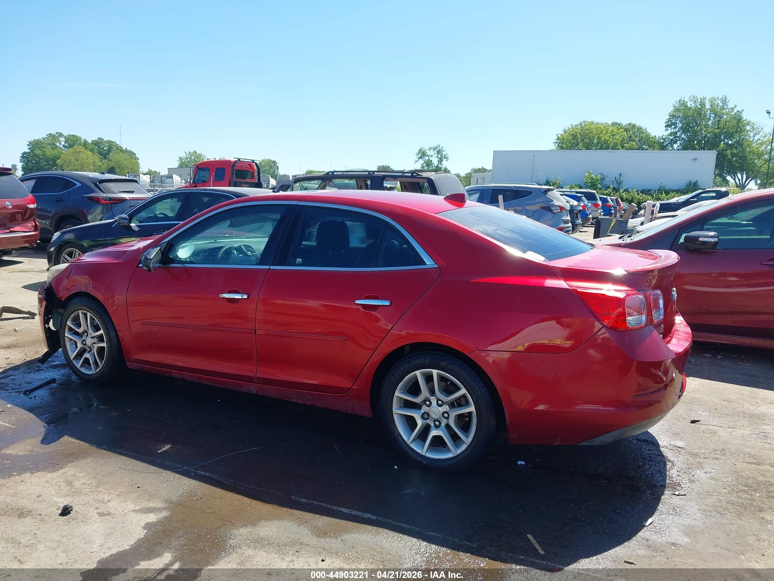 2014 Chevrolet Malibu 1lt Red vin: 1G11C5SL1EF229087