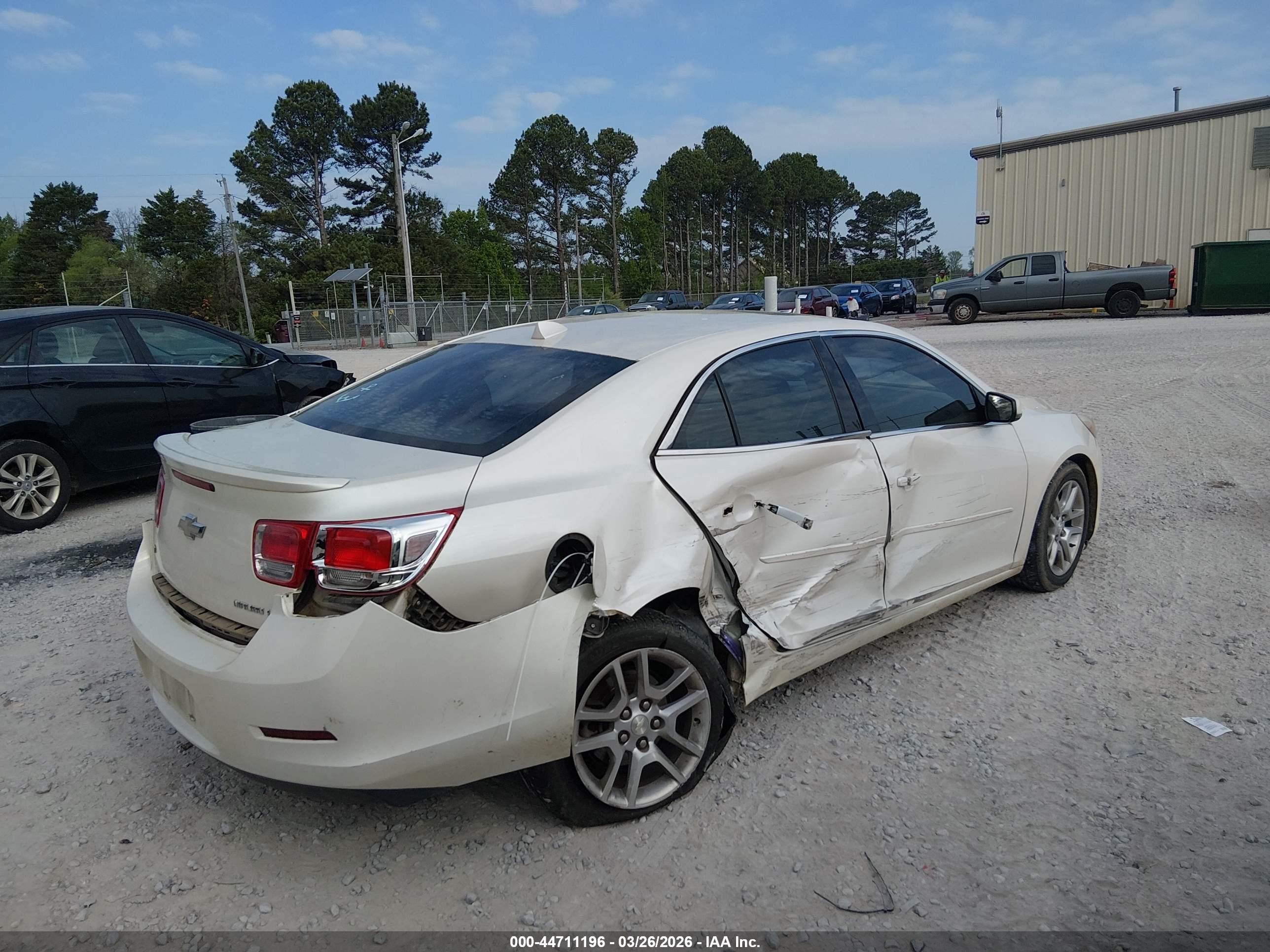 2014 Chevrolet Malibu 1lt Белый vin: 1G11C5SL1EF248870