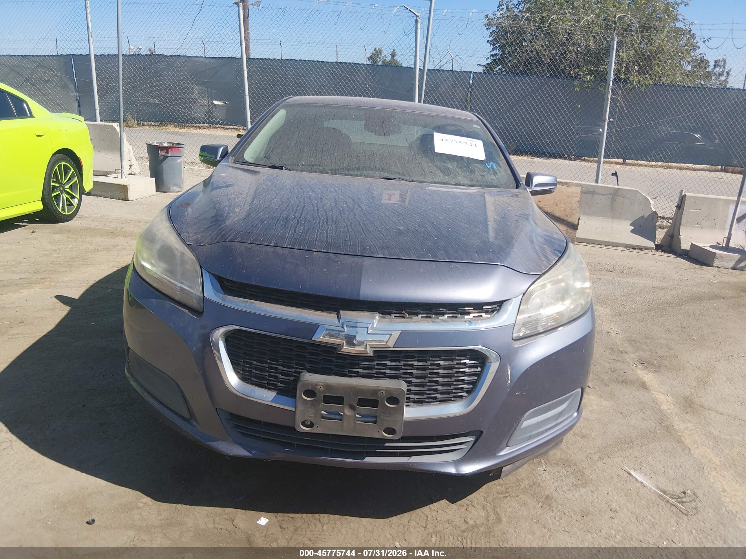 2014 Chevrolet Malibu 1lt Blue vin: 1G11C5SL1EF264454