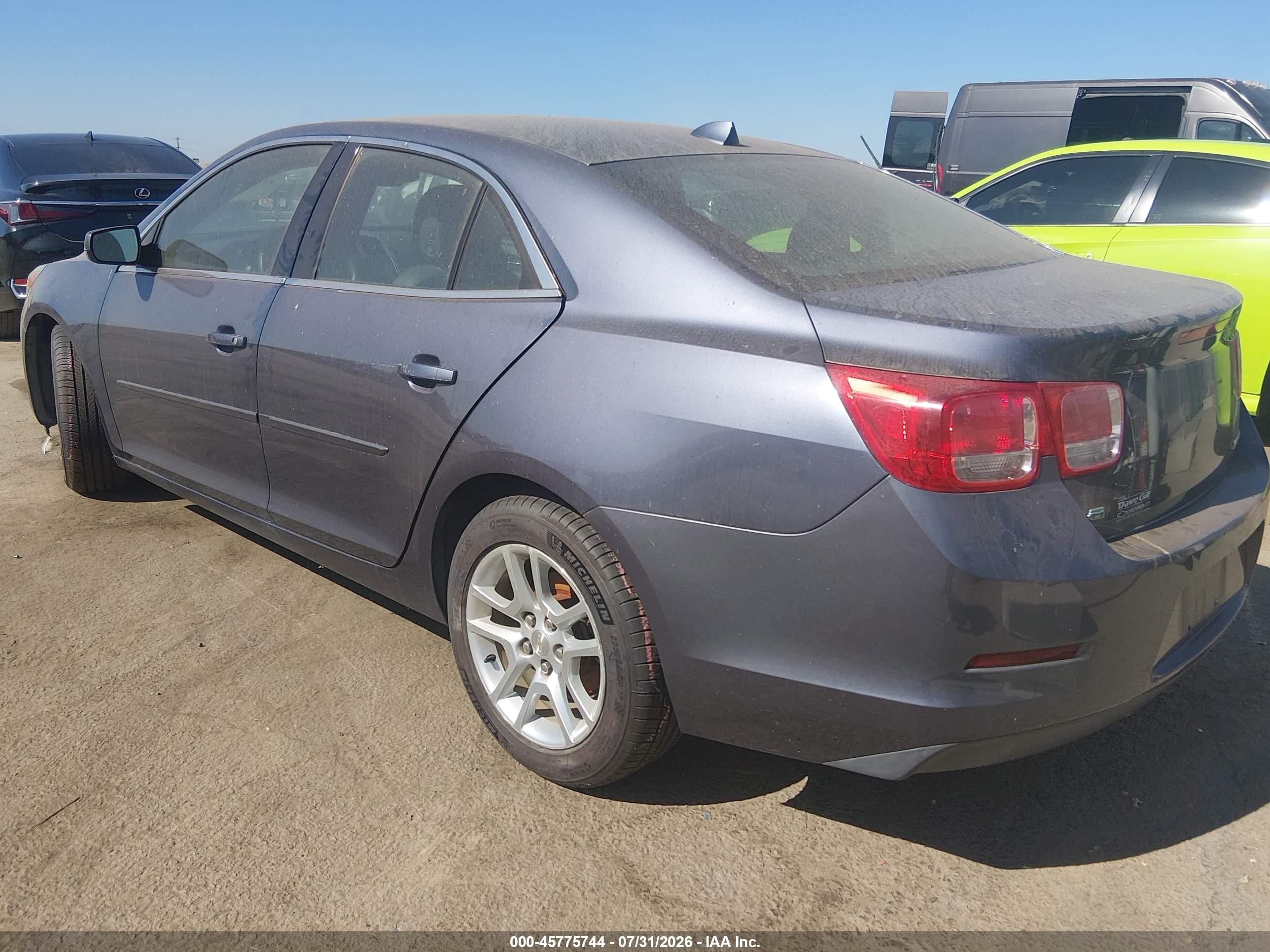 2014 Chevrolet Malibu 1lt Blue vin: 1G11C5SL1EF264454