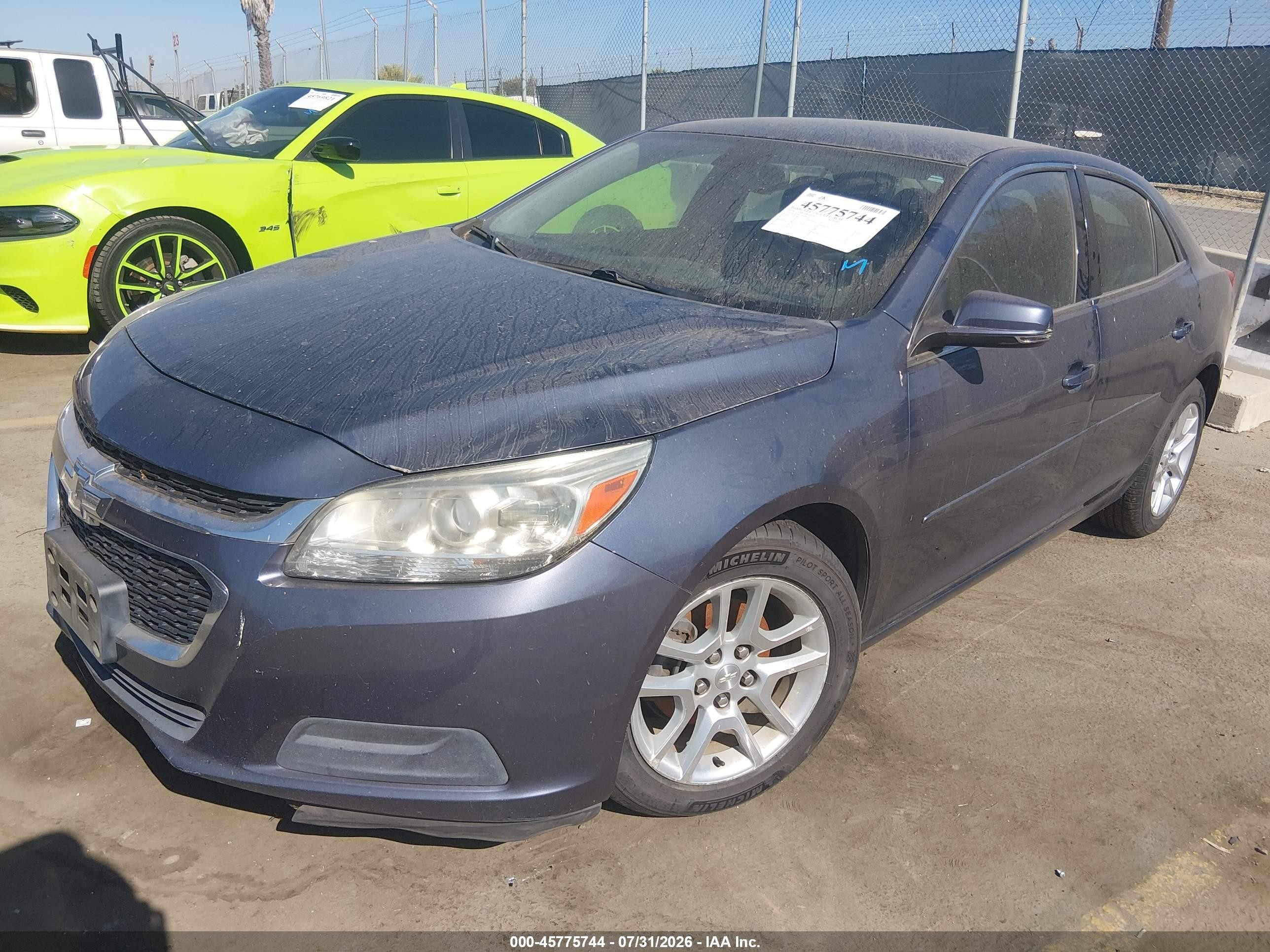 2014 Chevrolet Malibu 1lt Blue vin: 1G11C5SL1EF264454