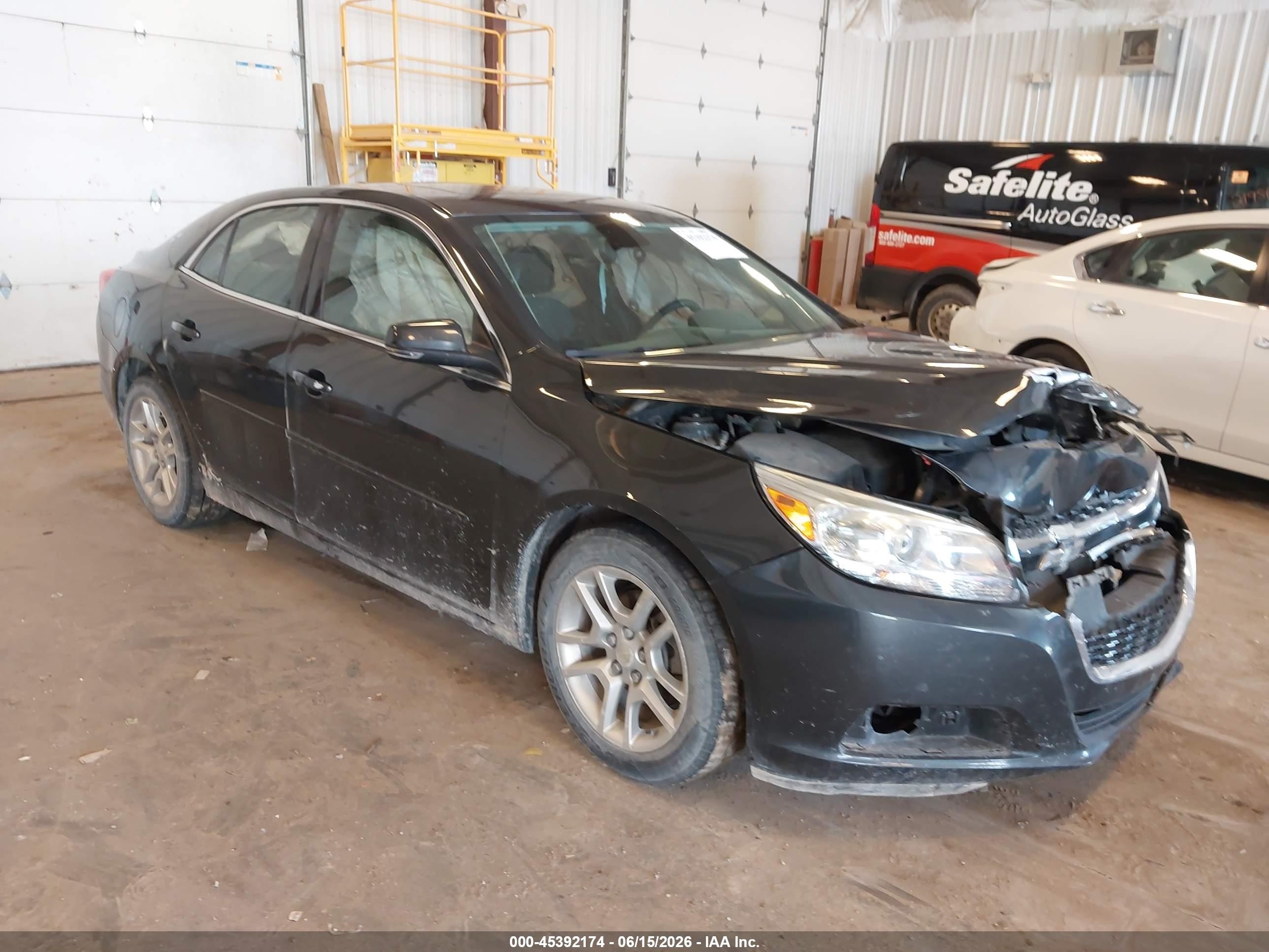 2014 Chevrolet Malibu 1lt Серый vin: 1G11C5SL1EF272635