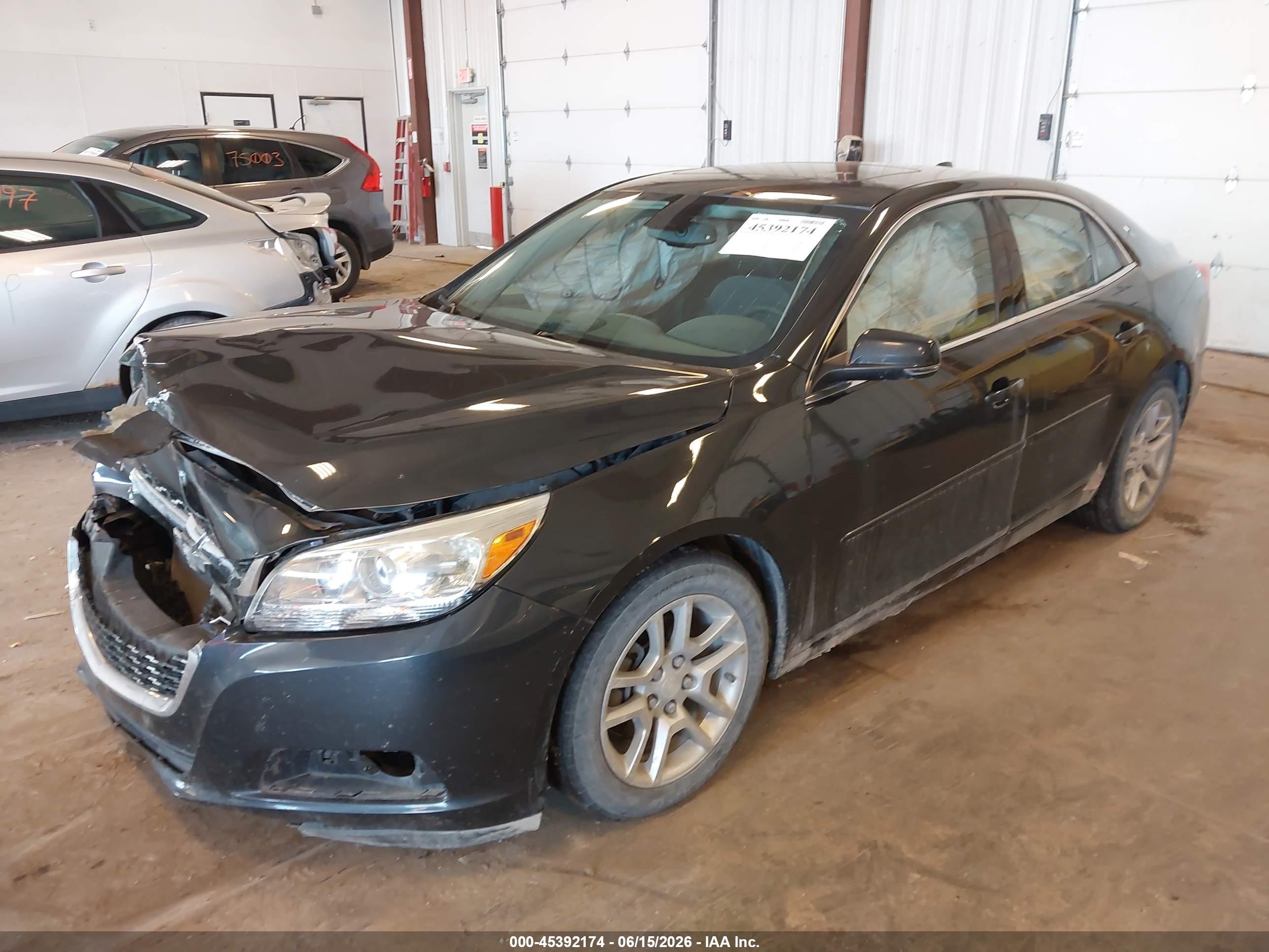 2014 Chevrolet Malibu 1lt Gray vin: 1G11C5SL1EF272635