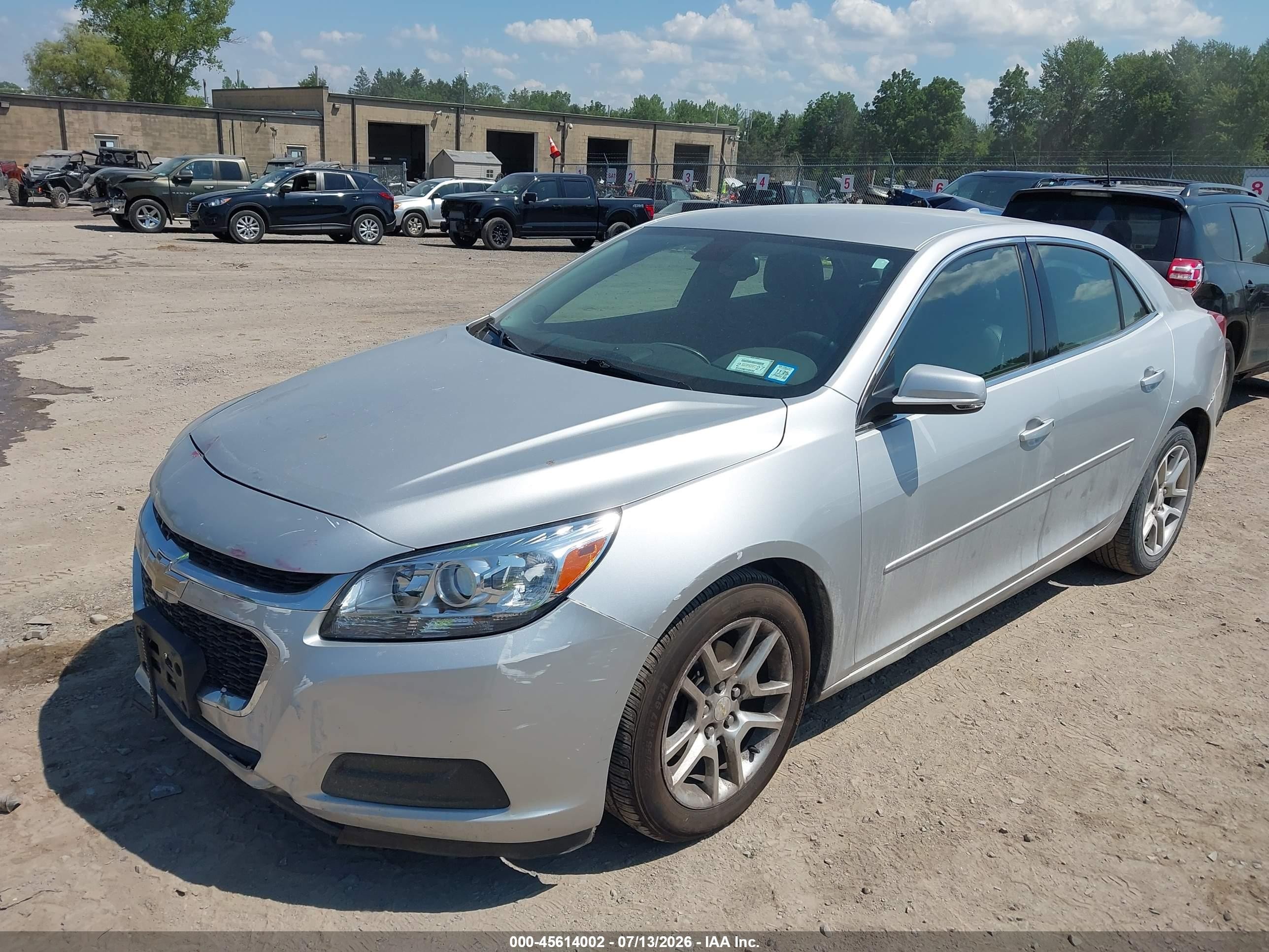 2014 Chevrolet Malibu 1lt Silver vin: 1G11C5SL1EF275633