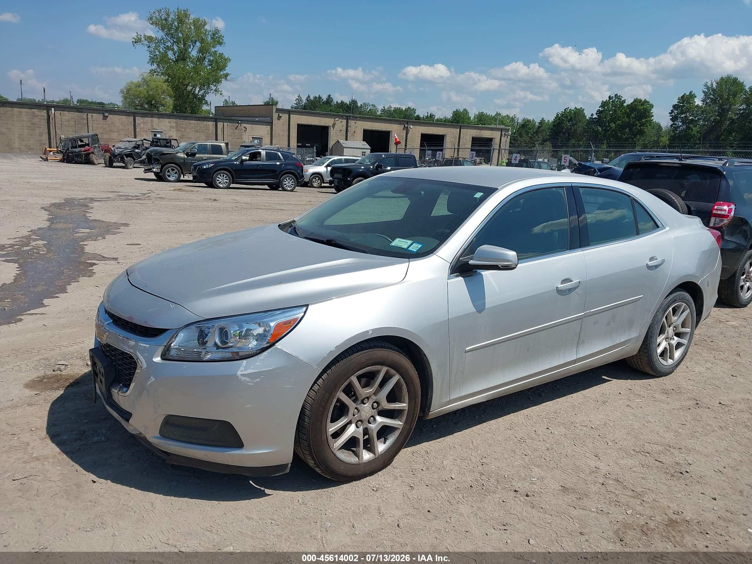 2014 Chevrolet Malibu 1lt Silver vin: 1G11C5SL1EF275633
