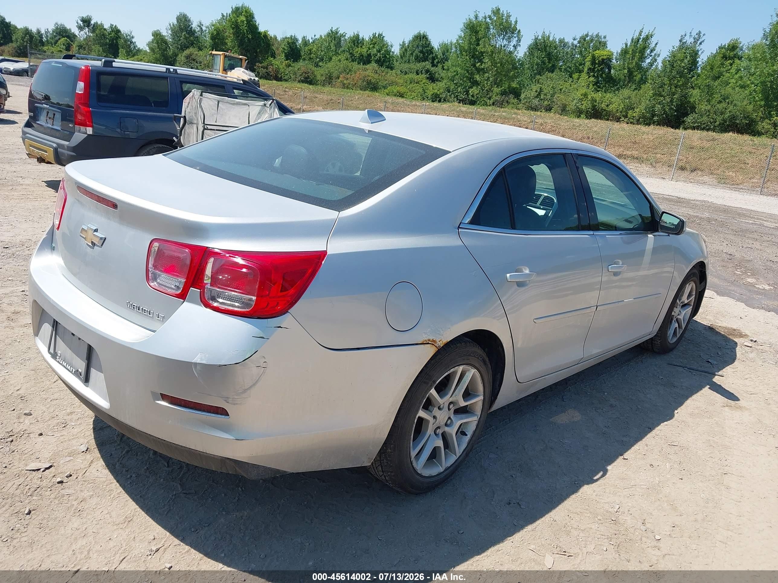 2014 Chevrolet Malibu 1lt Silver vin: 1G11C5SL1EF275633
